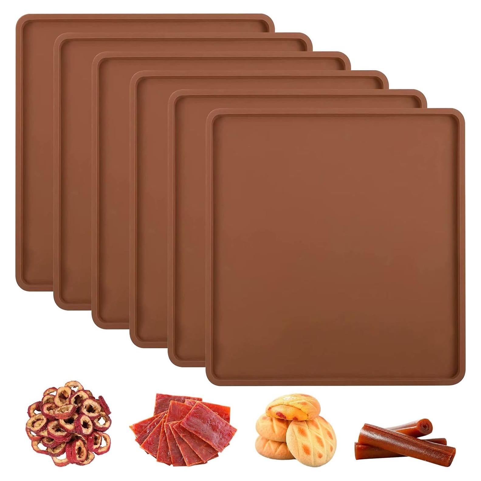 6 Tapetes de Silicona Genérico 34.3x34.3cm Antiadherentes