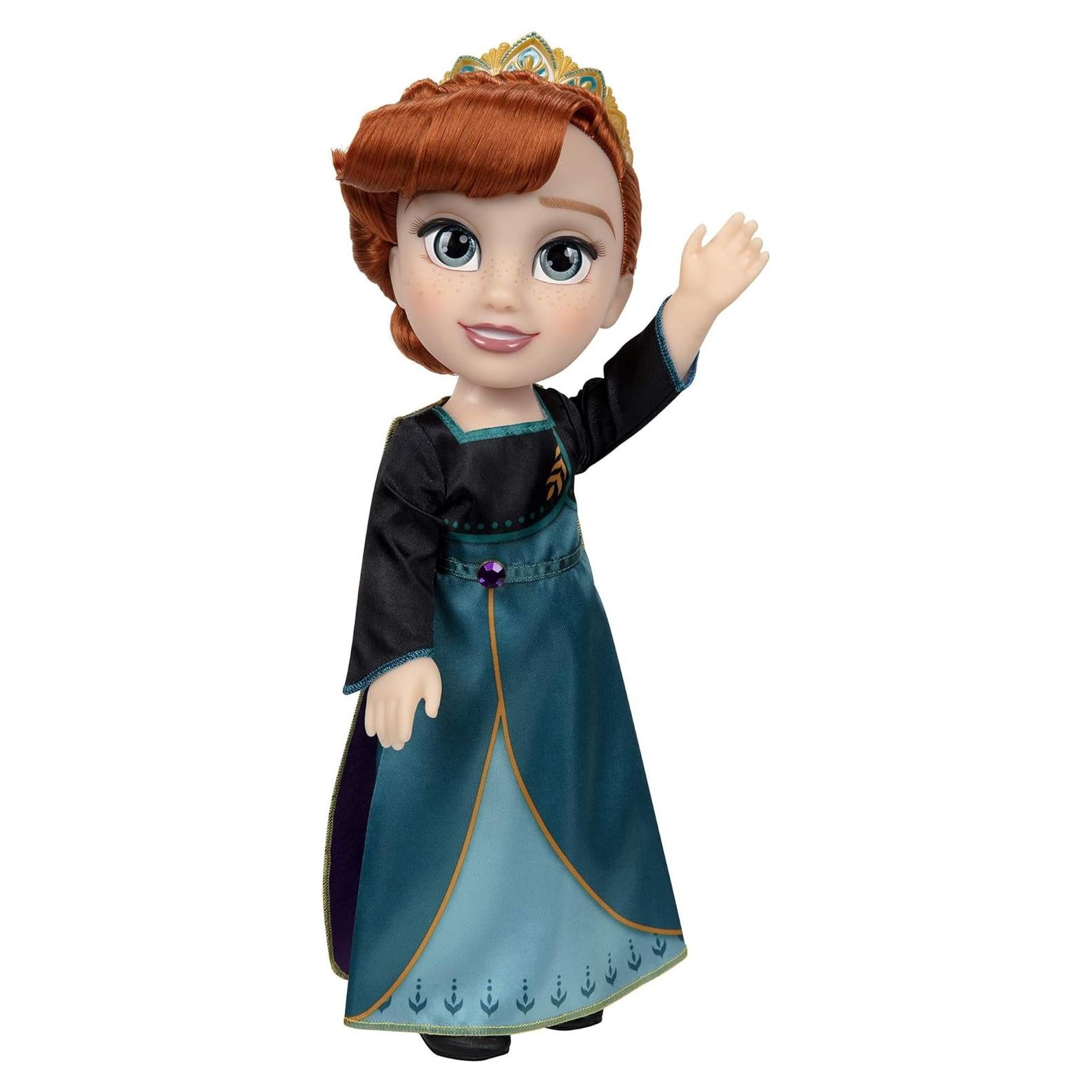 Muñeca de Viaje Disney Frozen 2 Anna Reina 38 cm
