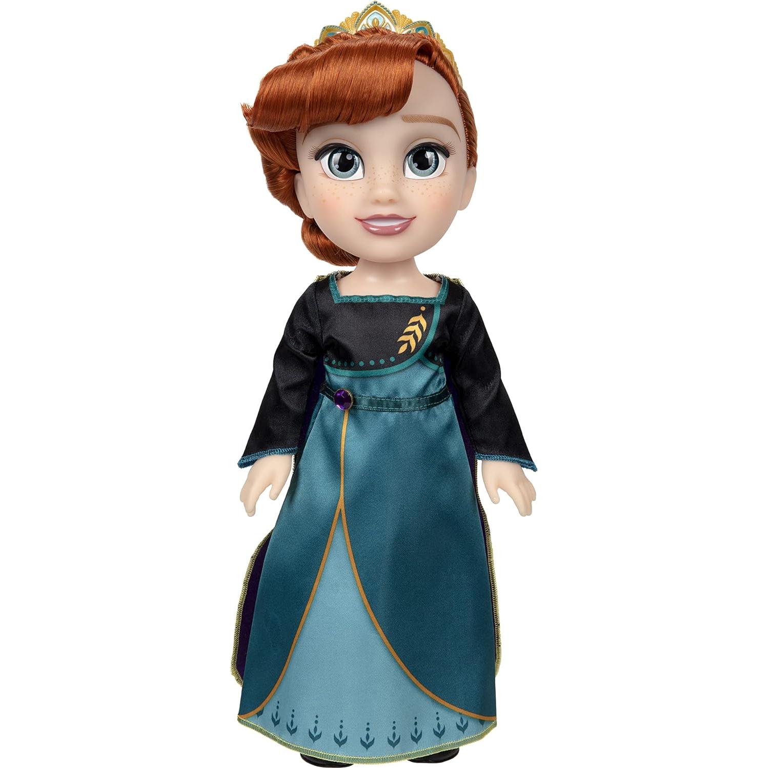 Muñeca de Viaje Disney Frozen 2 Anna Reina 38 cm