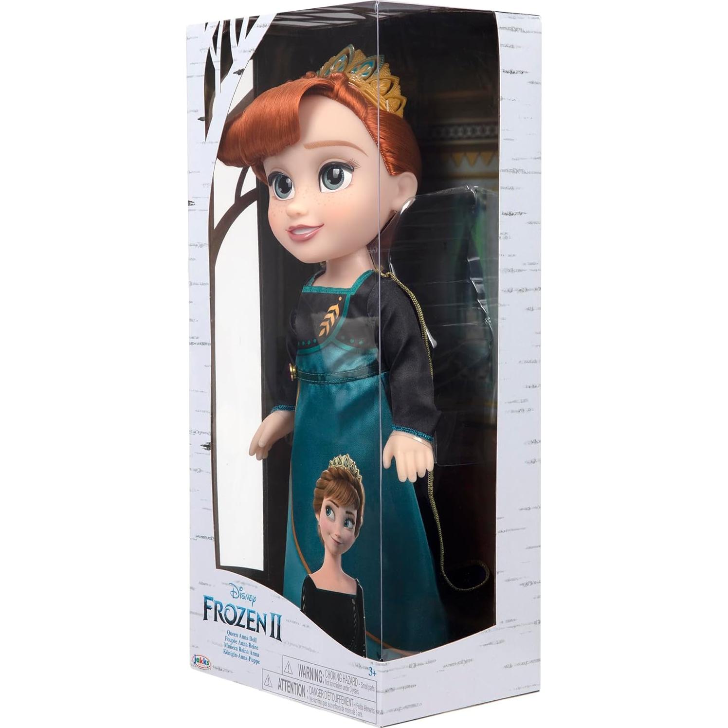 Muñeca de Viaje Disney Frozen 2 Anna Reina 38 cm
