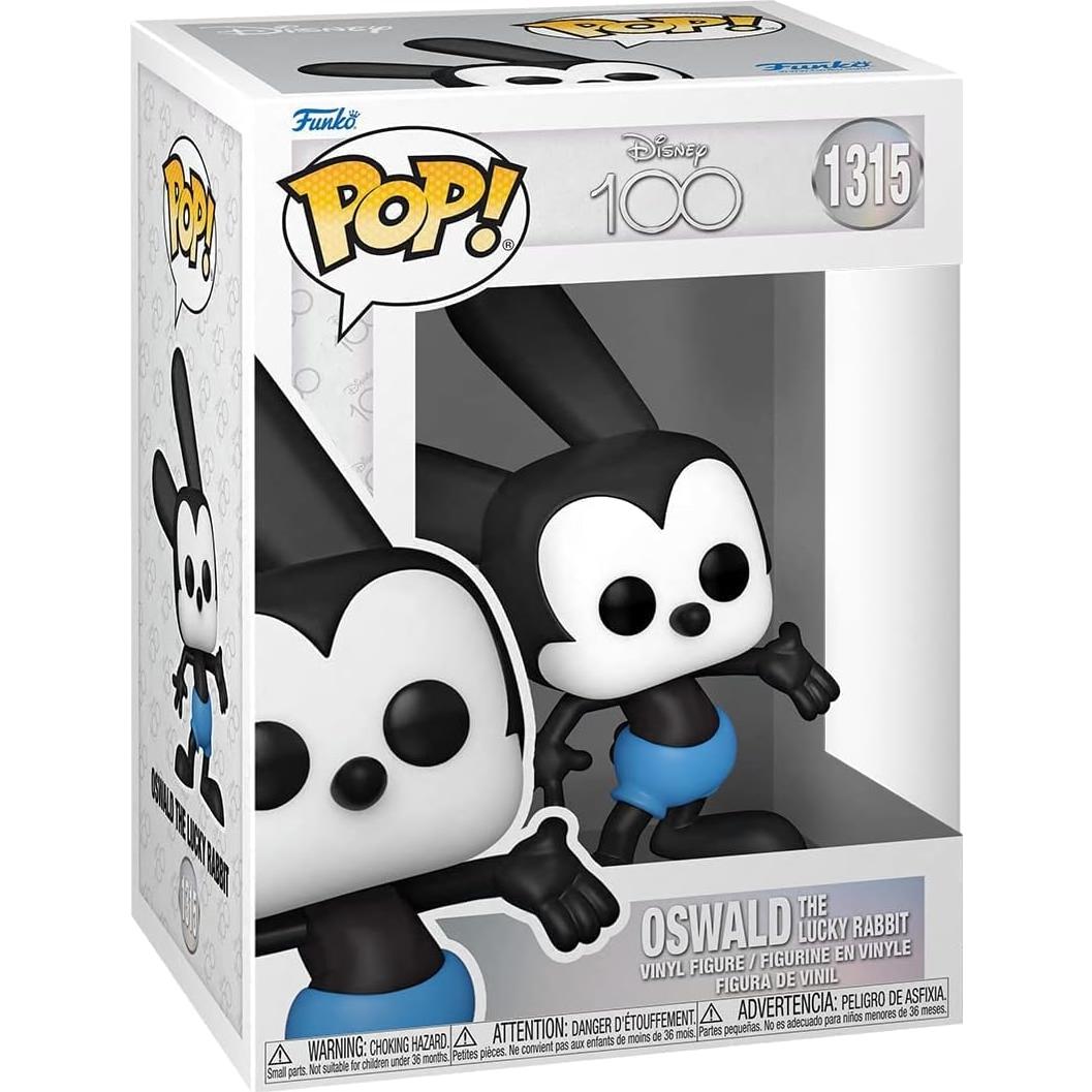 Figura Funko POP! Oswald El Conejo Afortunado 9.5 cm - Disney 100