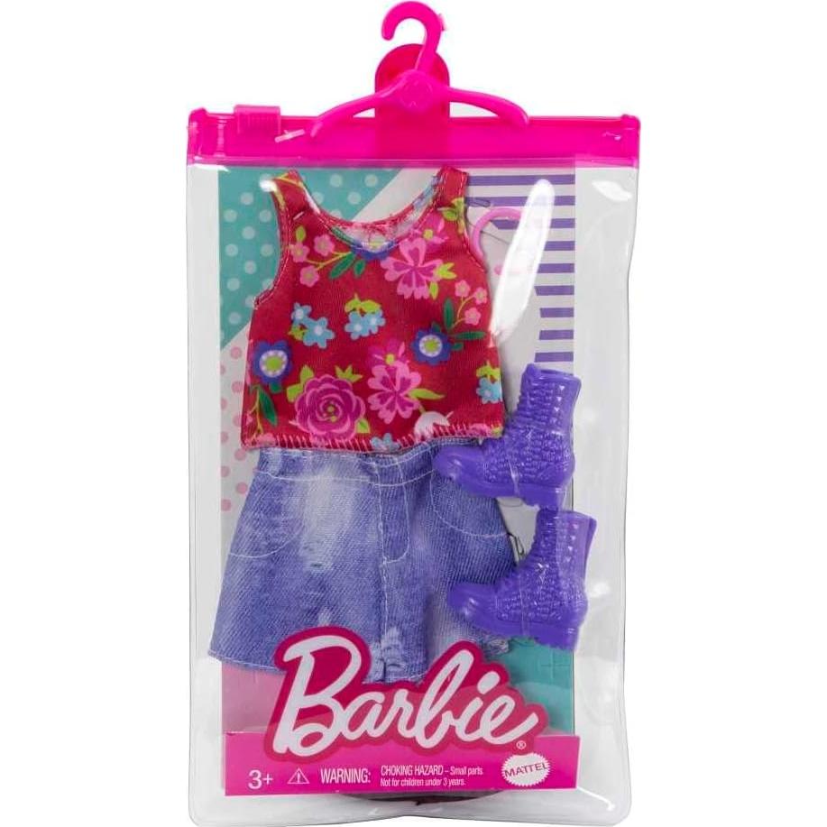 Conjunto de Ropa para Muñecas Barbie Looks GWD96