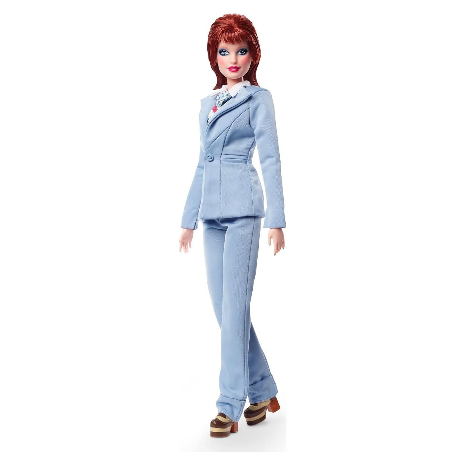 Muñeca Barbie David Bowie 30.48 cm Traje Azul Posable