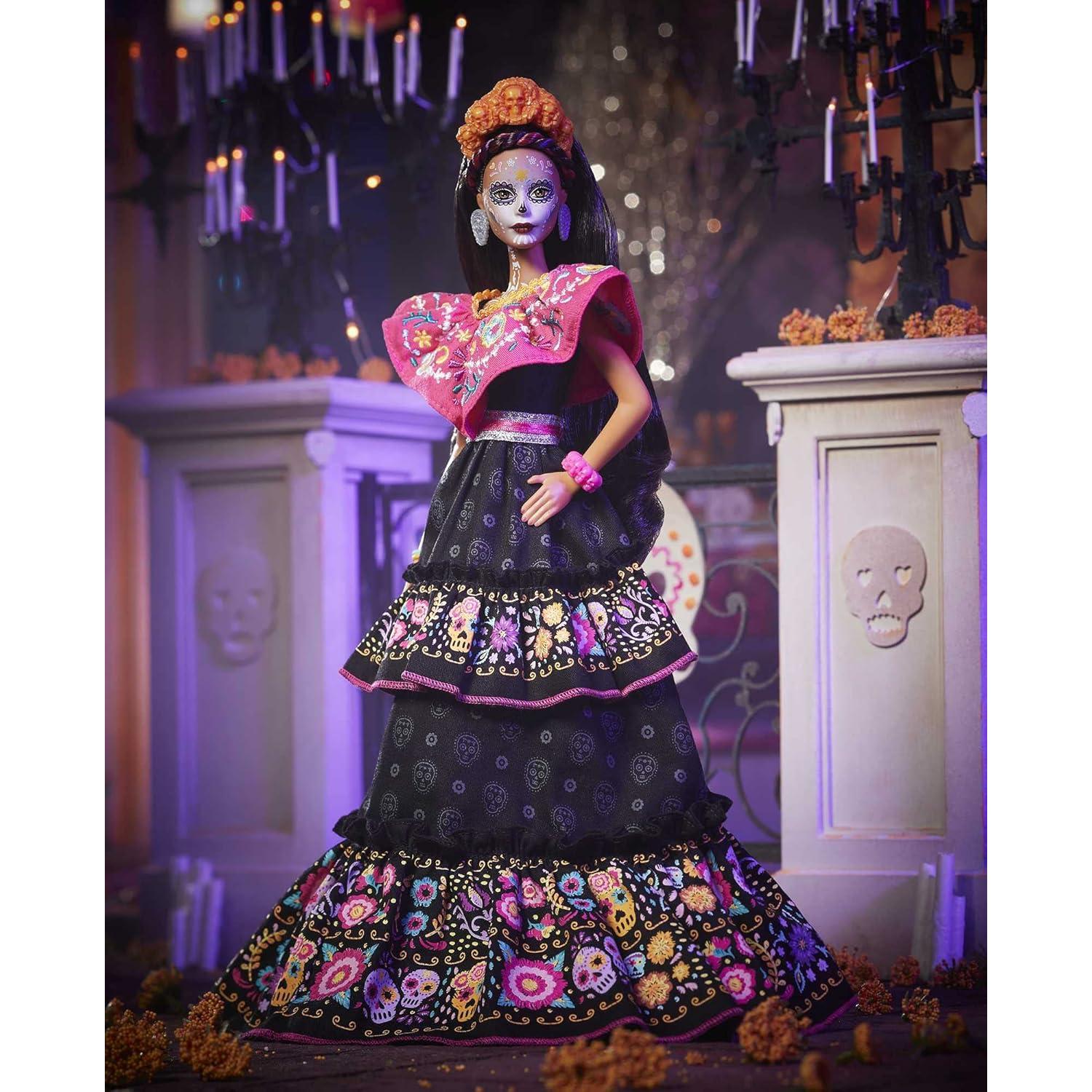 Muñeca Barbie Día de Muertos 2021 - Vestido Tradicional