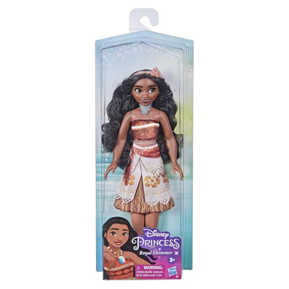 Muñeca Moana Brillo Real Disney Princess con Accesorios