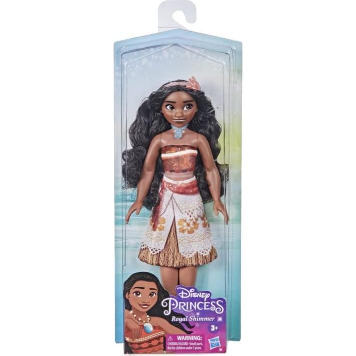 Muñeca Moana Brillo Real Disney Princess con Accesorios