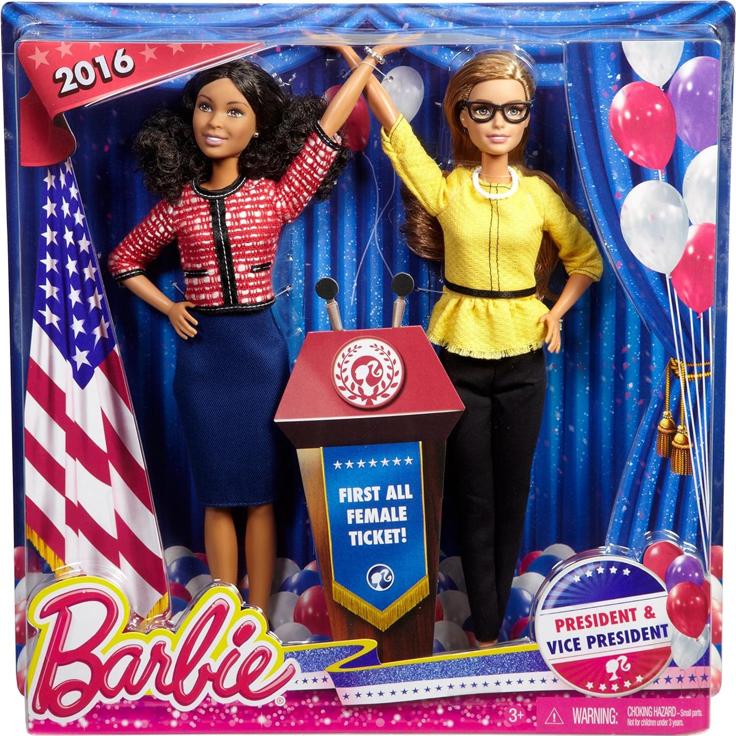 Muñecas Barbie Presidenta y Vicepresidenta - Mattel