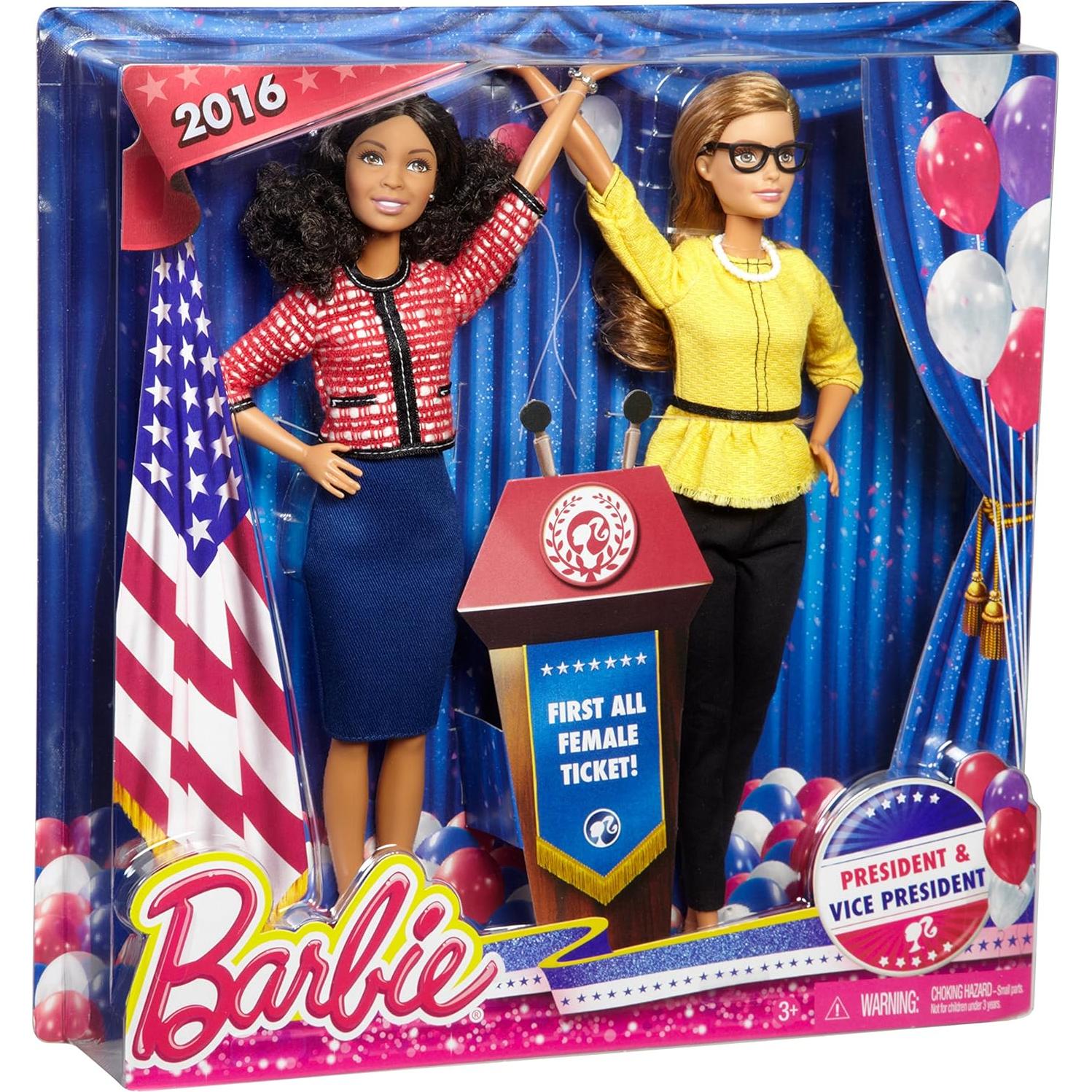 Muñecas Barbie Presidenta y Vicepresidenta - Mattel