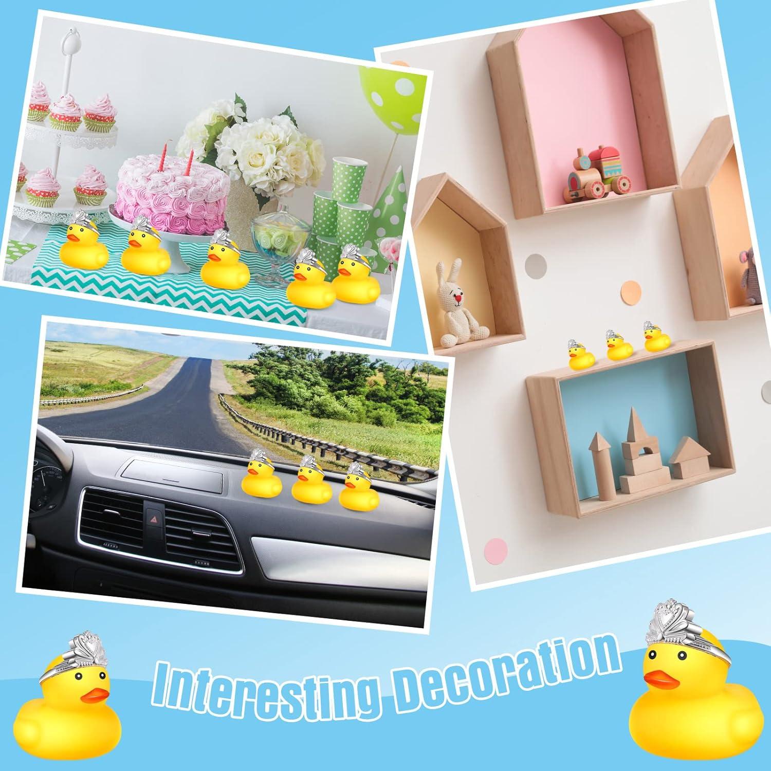 Set 12 Patitos de Goma Chivao con Accesorios para Baño