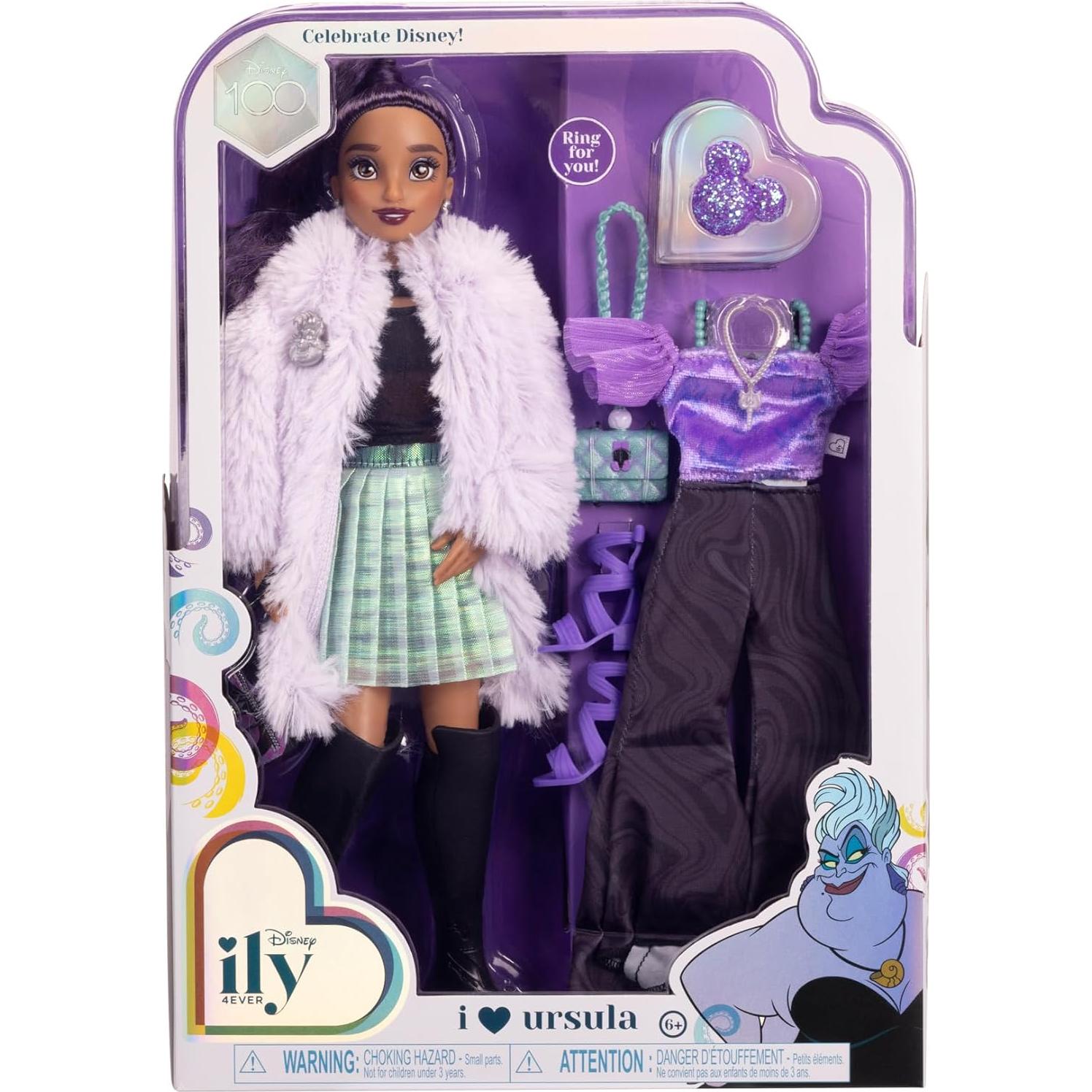 Muñeca Disney ily 4EVER Ursula 29 cm 2 Conjuntos Intercambiables