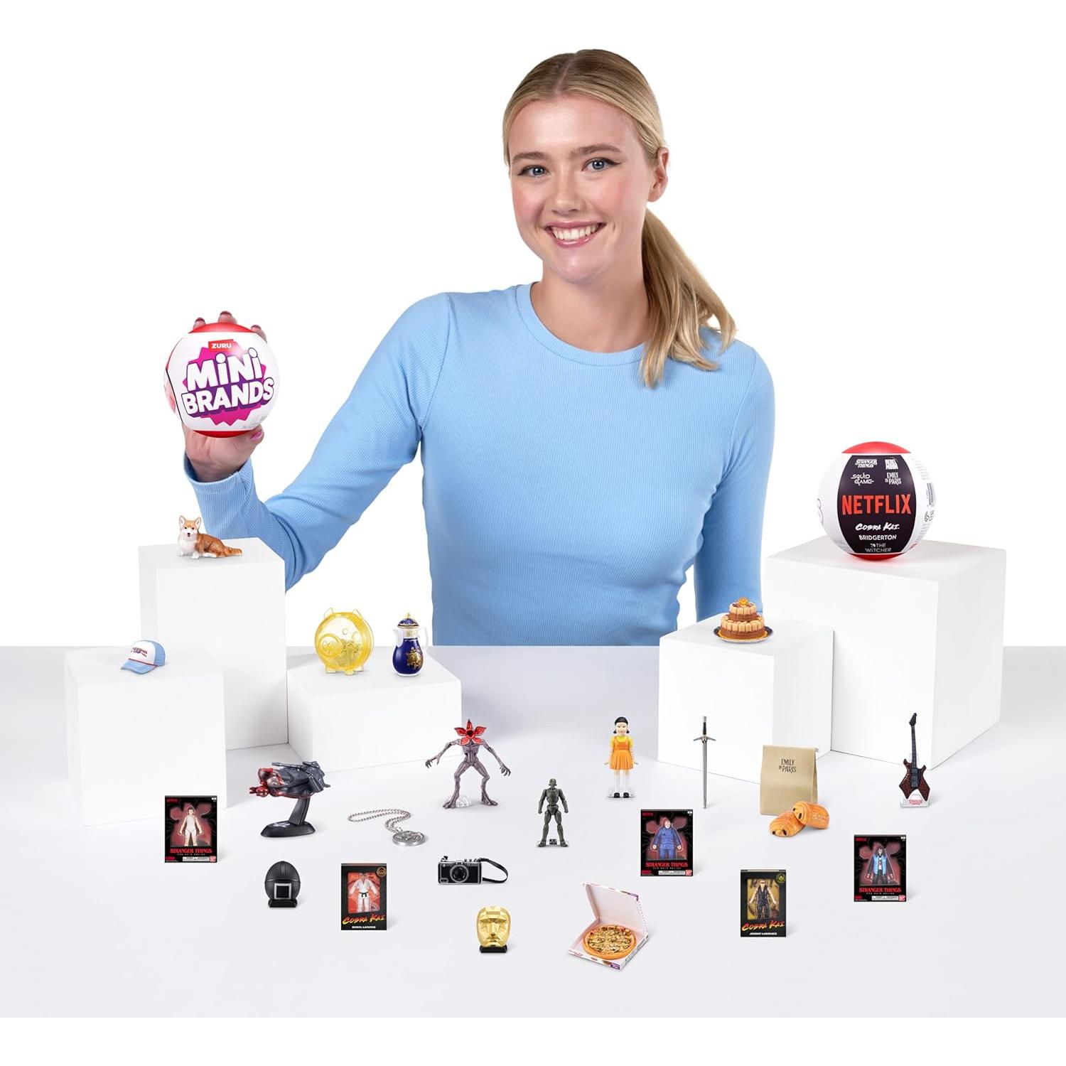 Mini Brands Netflix Cápsula 2 Paquete ZURU Juguete Sorpresa
