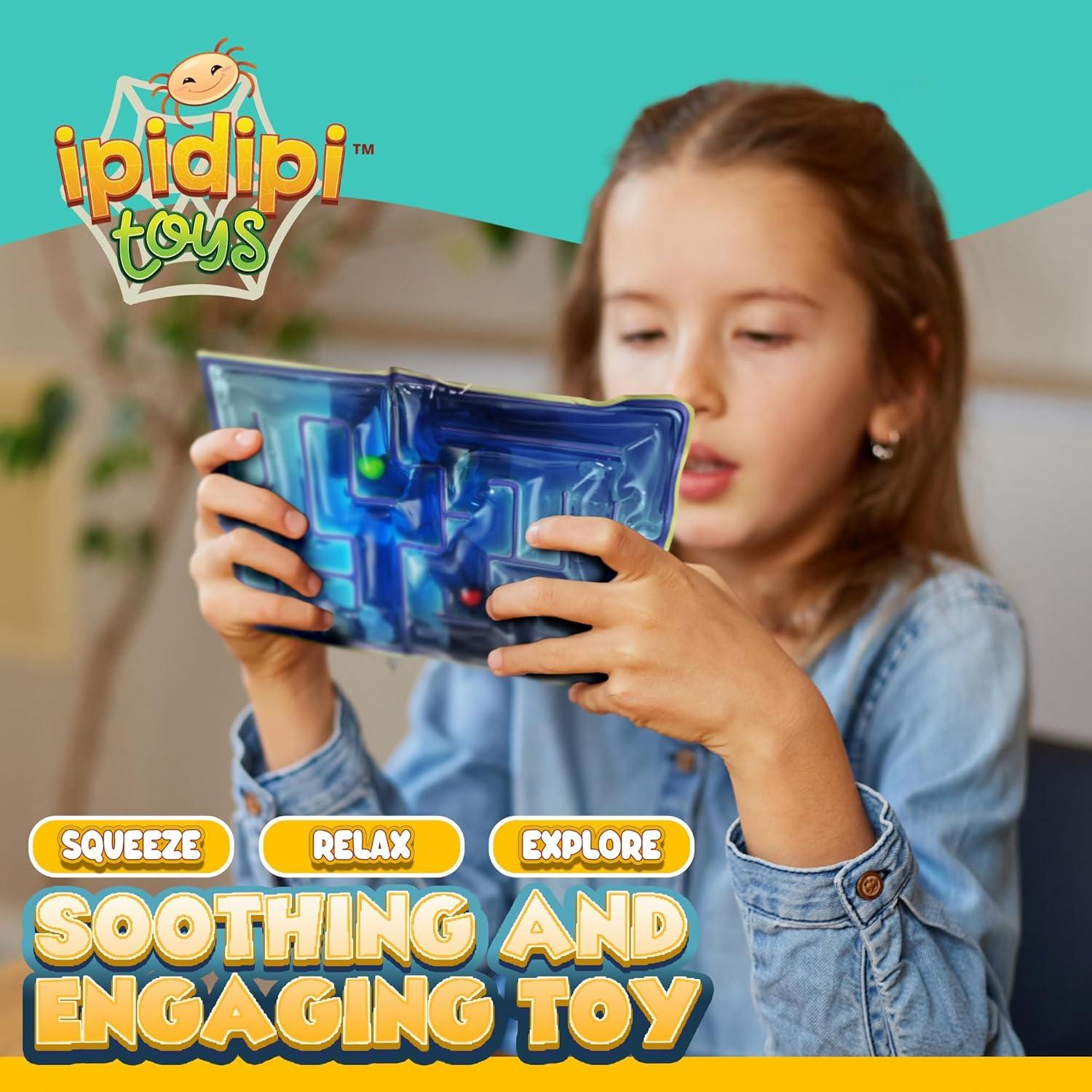 Rompecabezas de Laberinto Gel IPIDIPI TOYS - Paquete de 3