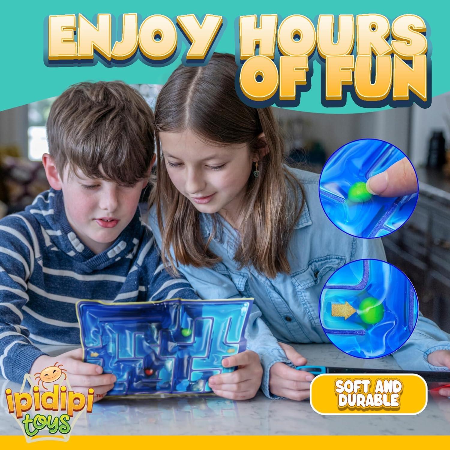 Rompecabezas de Laberinto Gel IPIDIPI TOYS - Paquete de 3