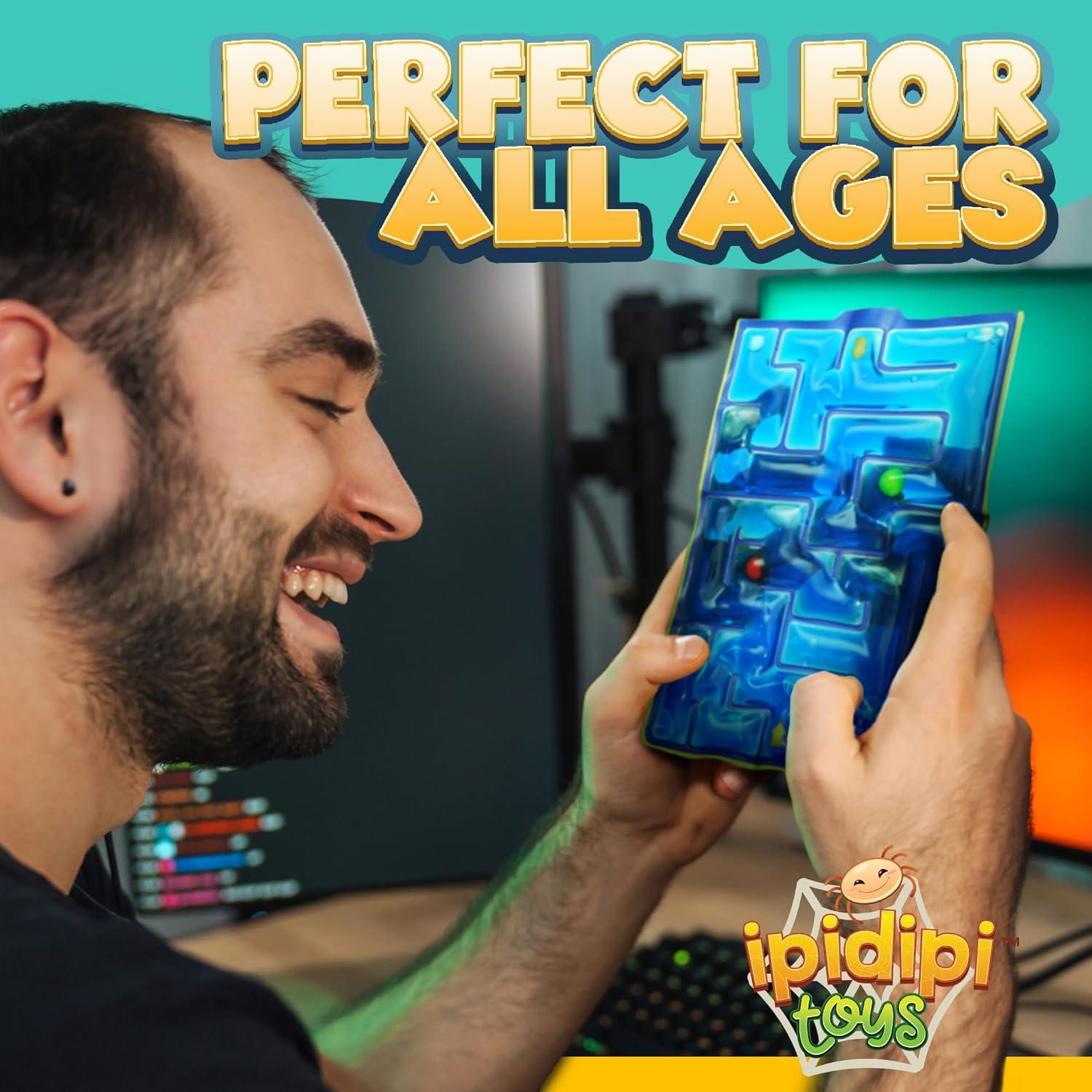 Rompecabezas de Laberinto Gel IPIDIPI TOYS - Paquete de 3