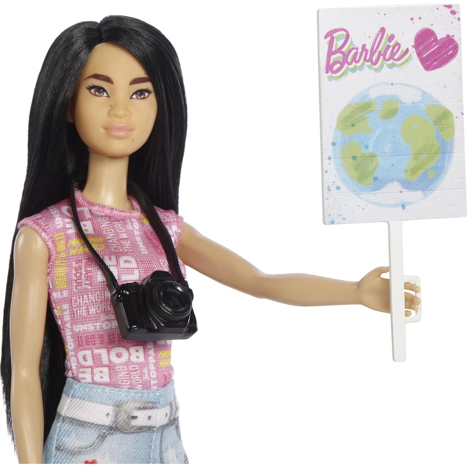 Conjunto de 4 muñecas Barbie Eco Líderes - Regalo Sostenible