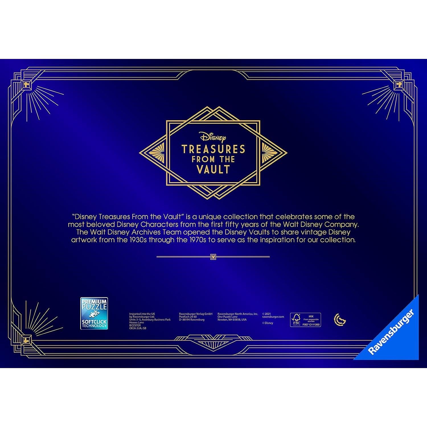 Puzzle Ravensburger 1000 Piezas Pluto Disney Antirreflejo