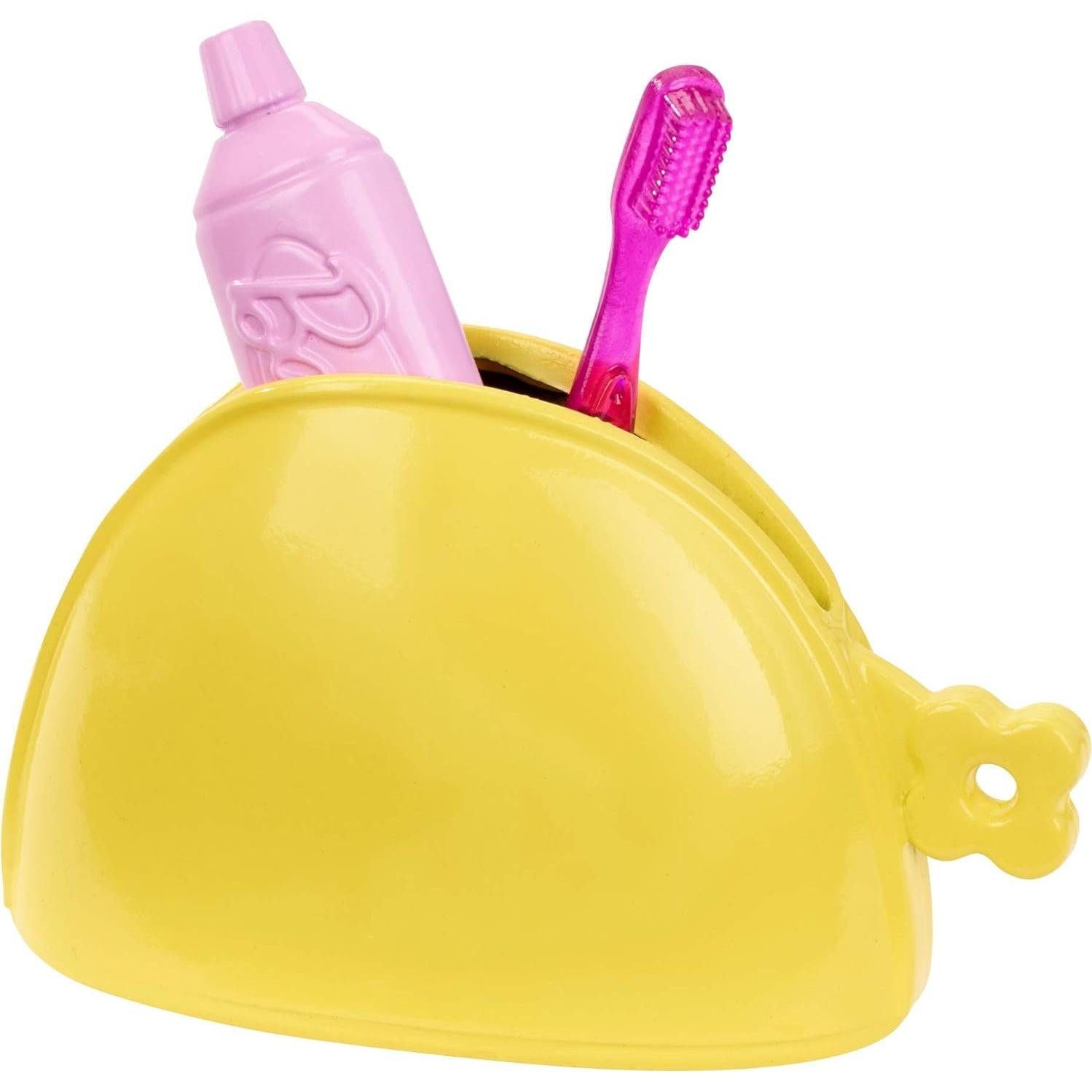 Muñeca de Viaje Barbie Daisy con Gatito y Maleta 9 Piezas