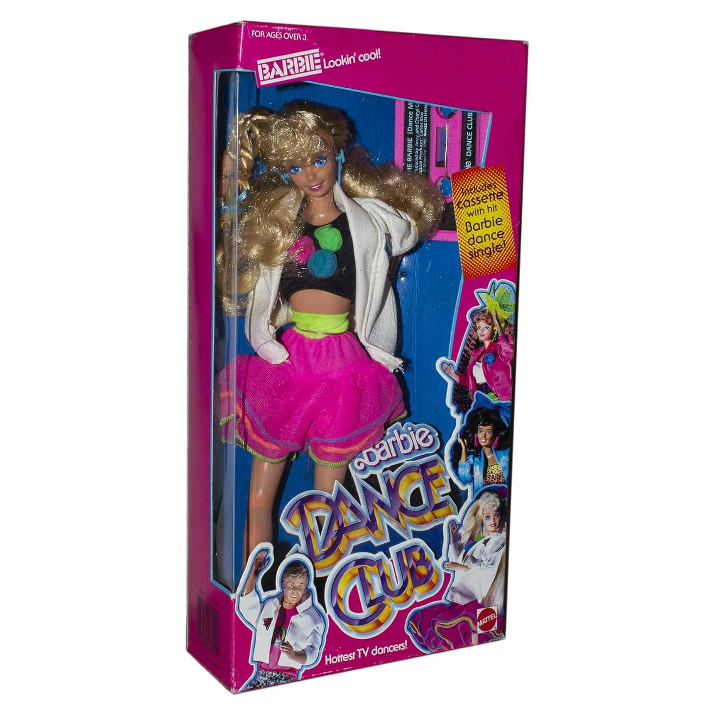 Muñeca Barbie Club de Baile Mattel con Accesorios