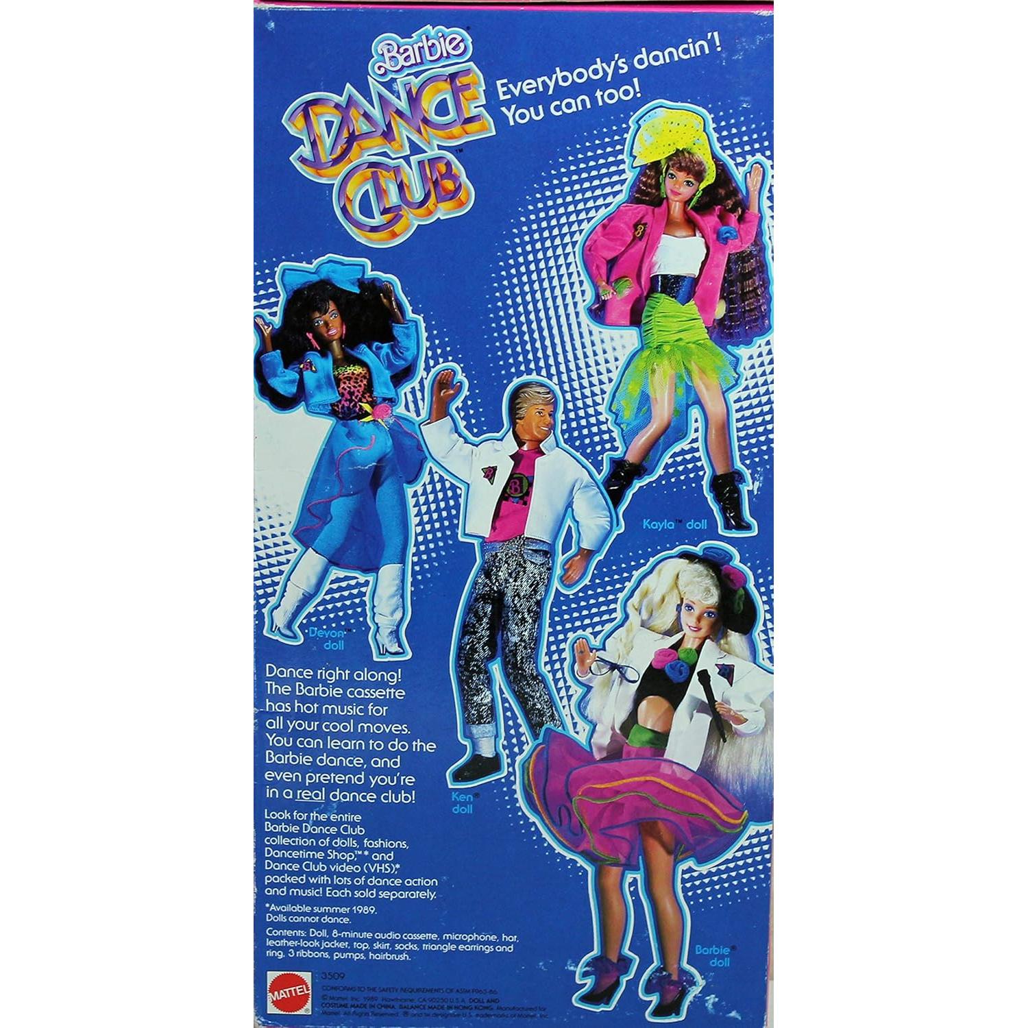 Muñeca Barbie Club de Baile Mattel con Accesorios