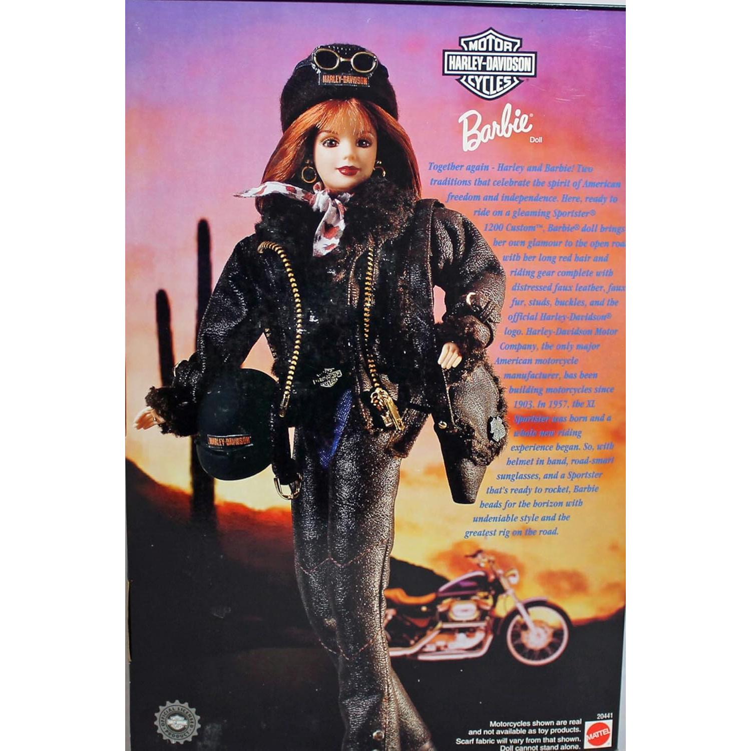 Muñeca Barbie Harley Davidson 1998 Edición Coleccionista