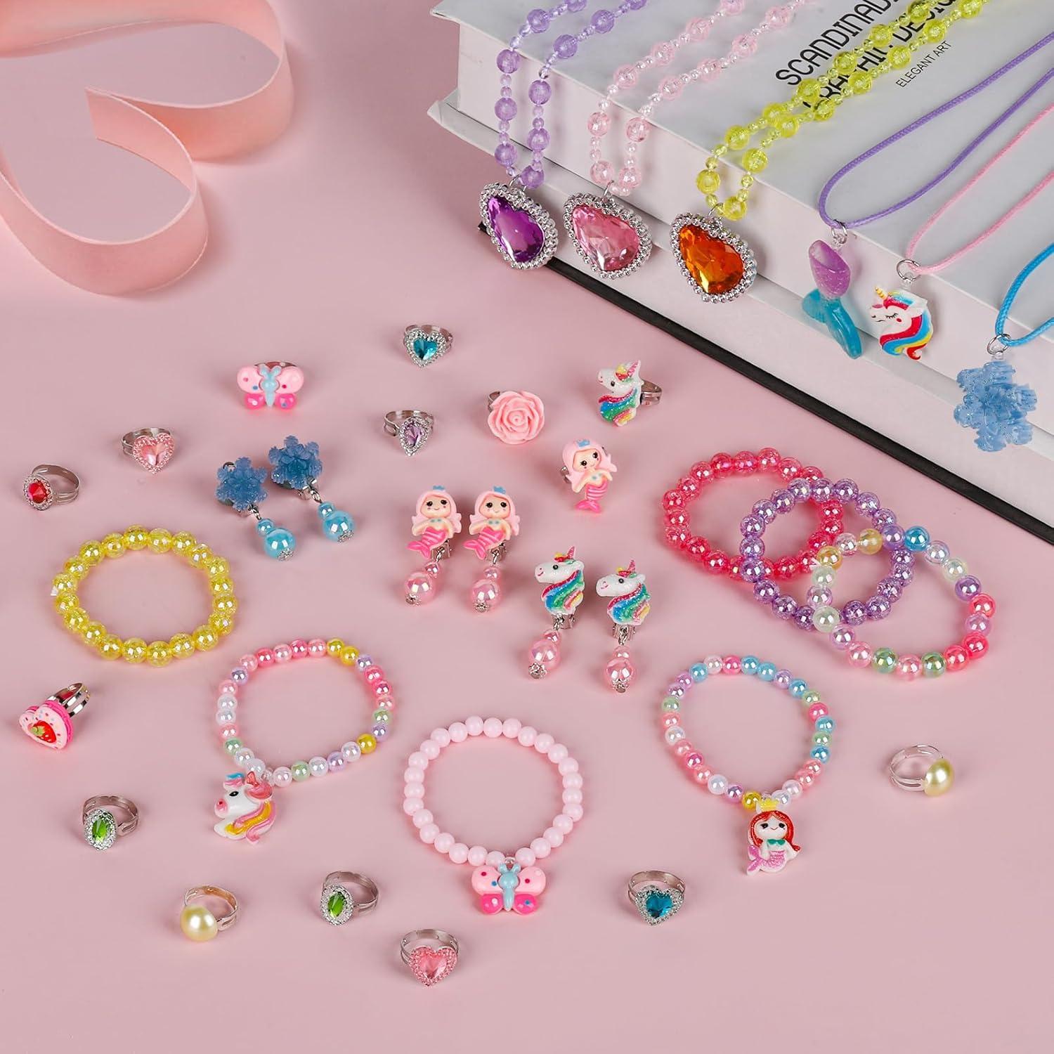 Juego de Joyería para Niñas FOVRPUIB 29 Piezas Coloridas