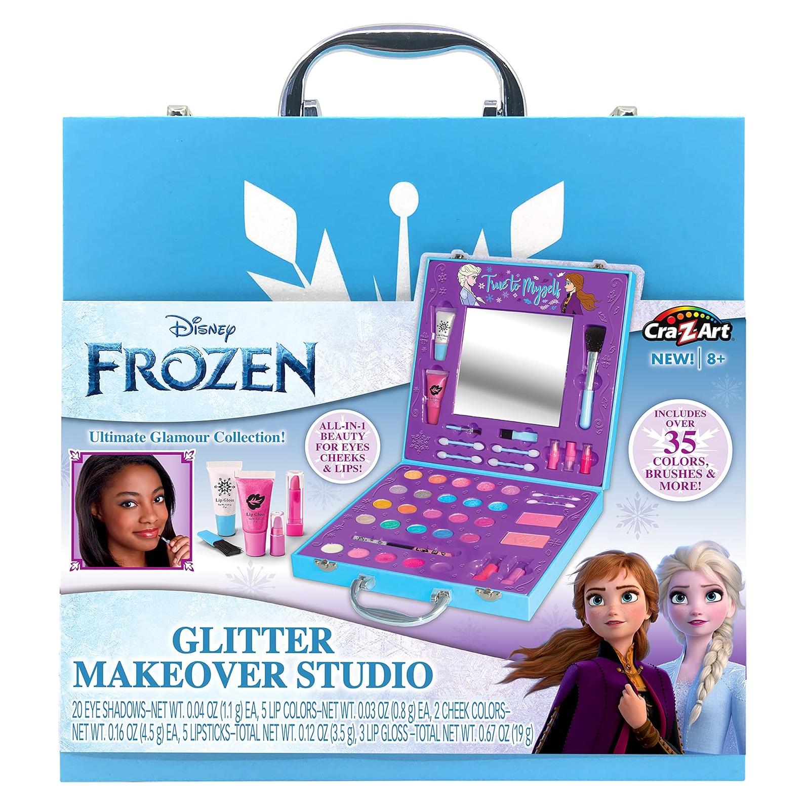 Kit de Belleza Disney Frozen Glitter - Maquillaje Todo en Uno