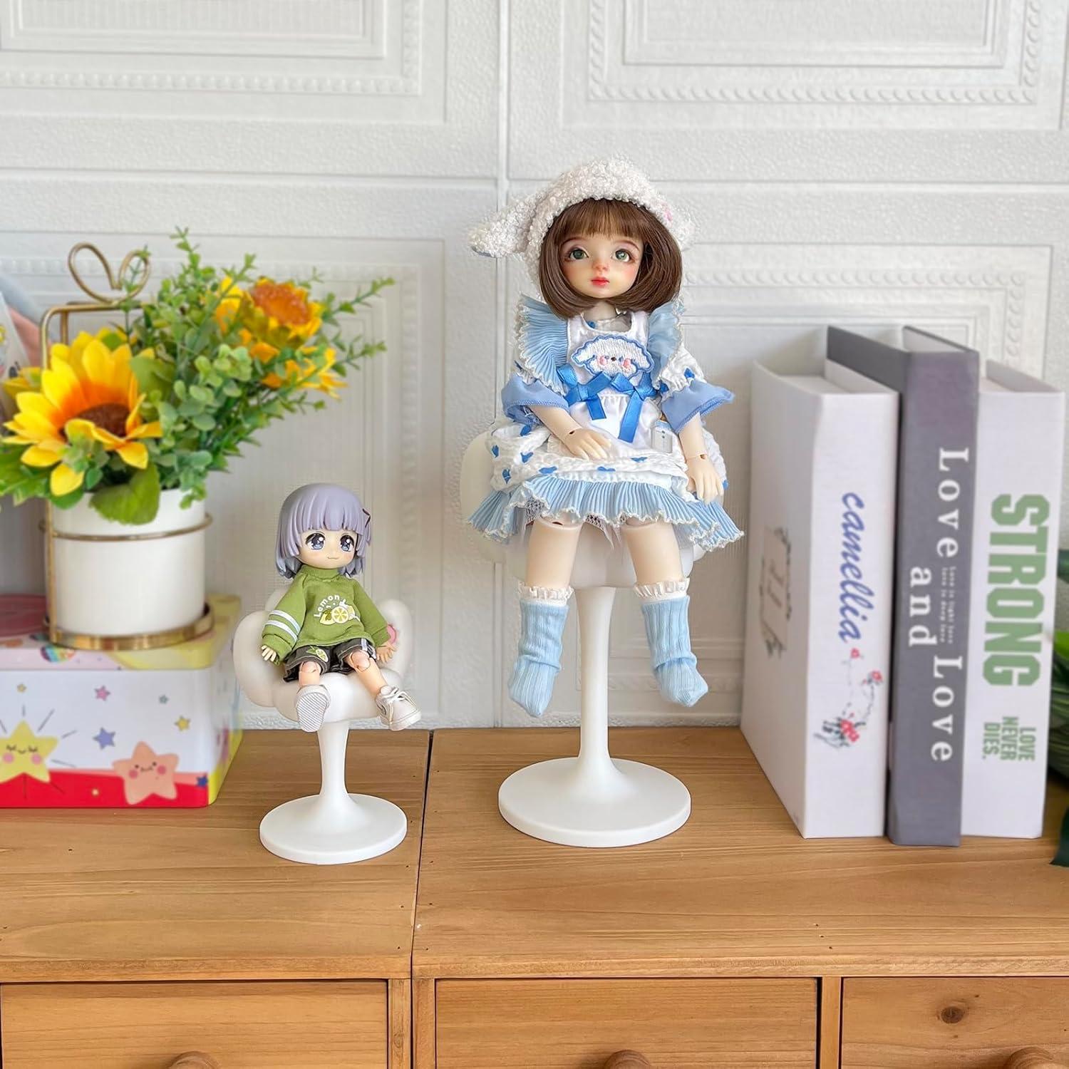 Sofá Pata de Gato Tarngod para Muñecas BJD y Barbie