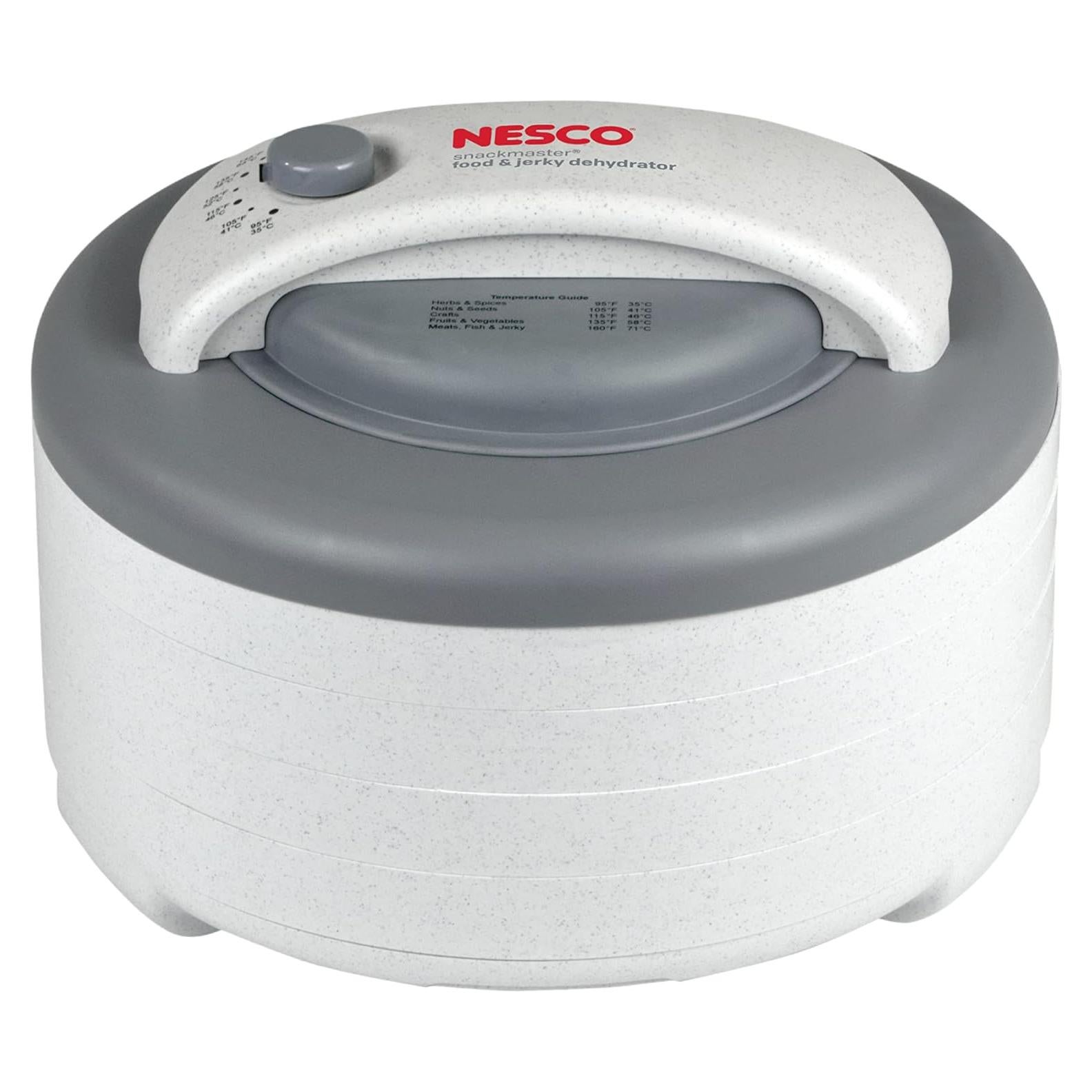 Deshidratador de Alimentos NESCO FD-61 500W 4 Bandejas Gris