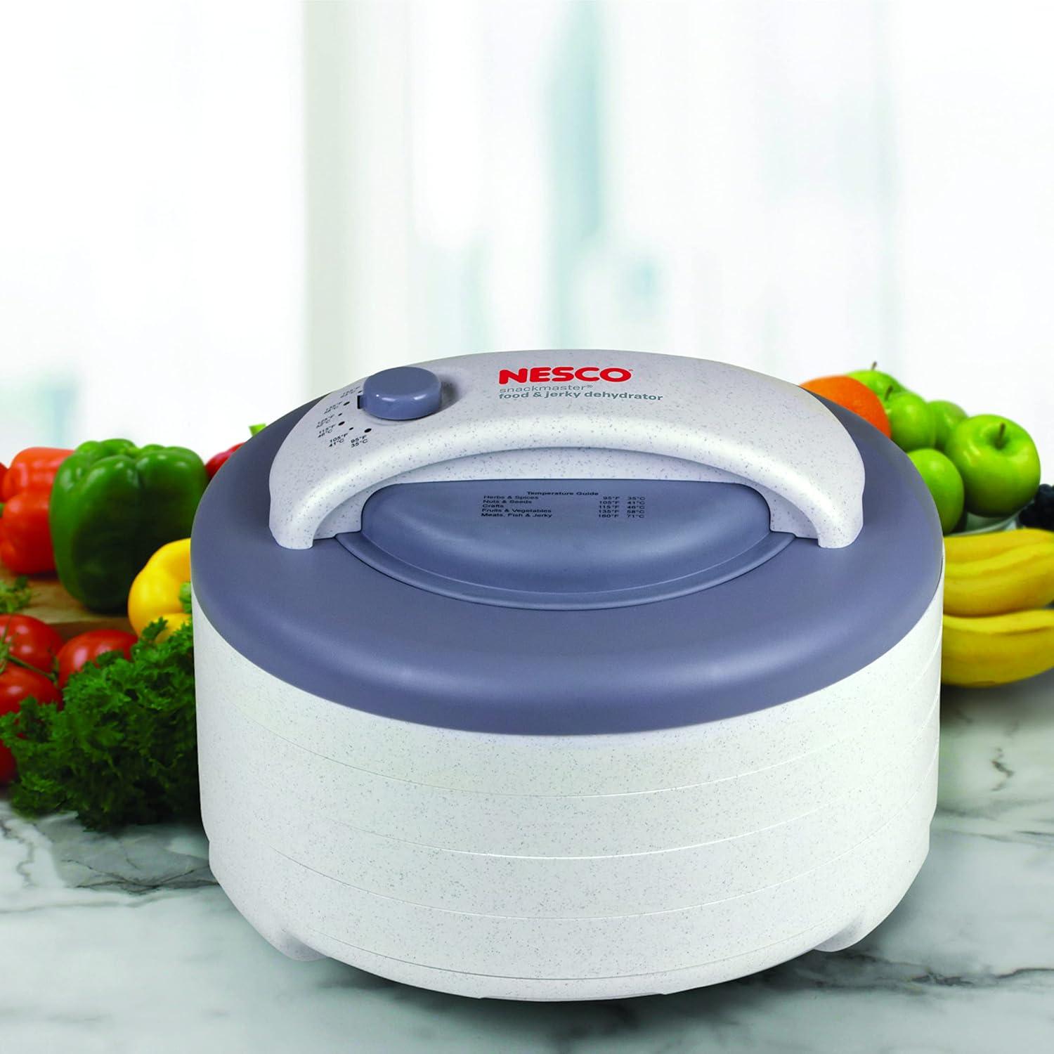 Deshidratador de Alimentos NESCO FD-61 500W 4 Bandejas Gris