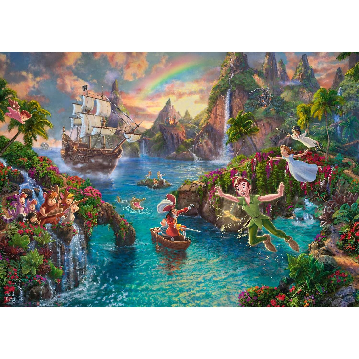 Rompecabezas Schmidt 59635 Disney Peter Pan 1000 Piezas
