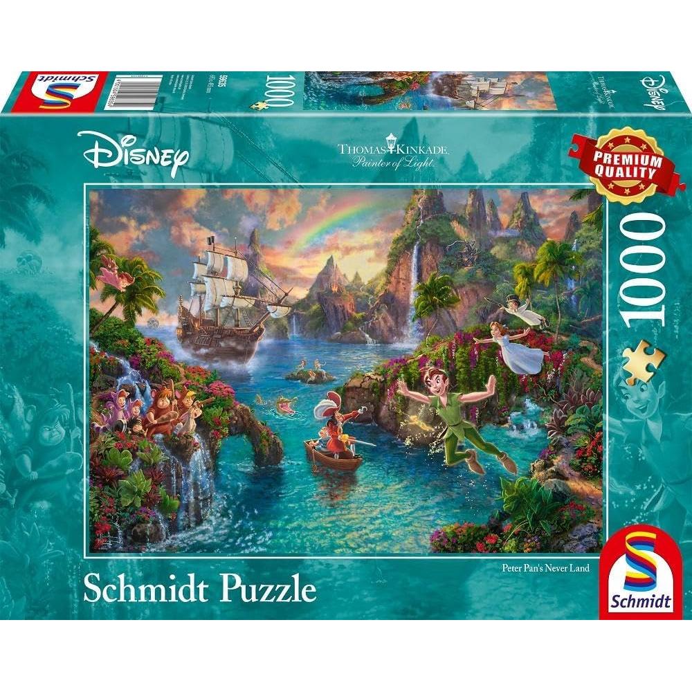 Rompecabezas Schmidt 59635 Disney Peter Pan 1000 Piezas
