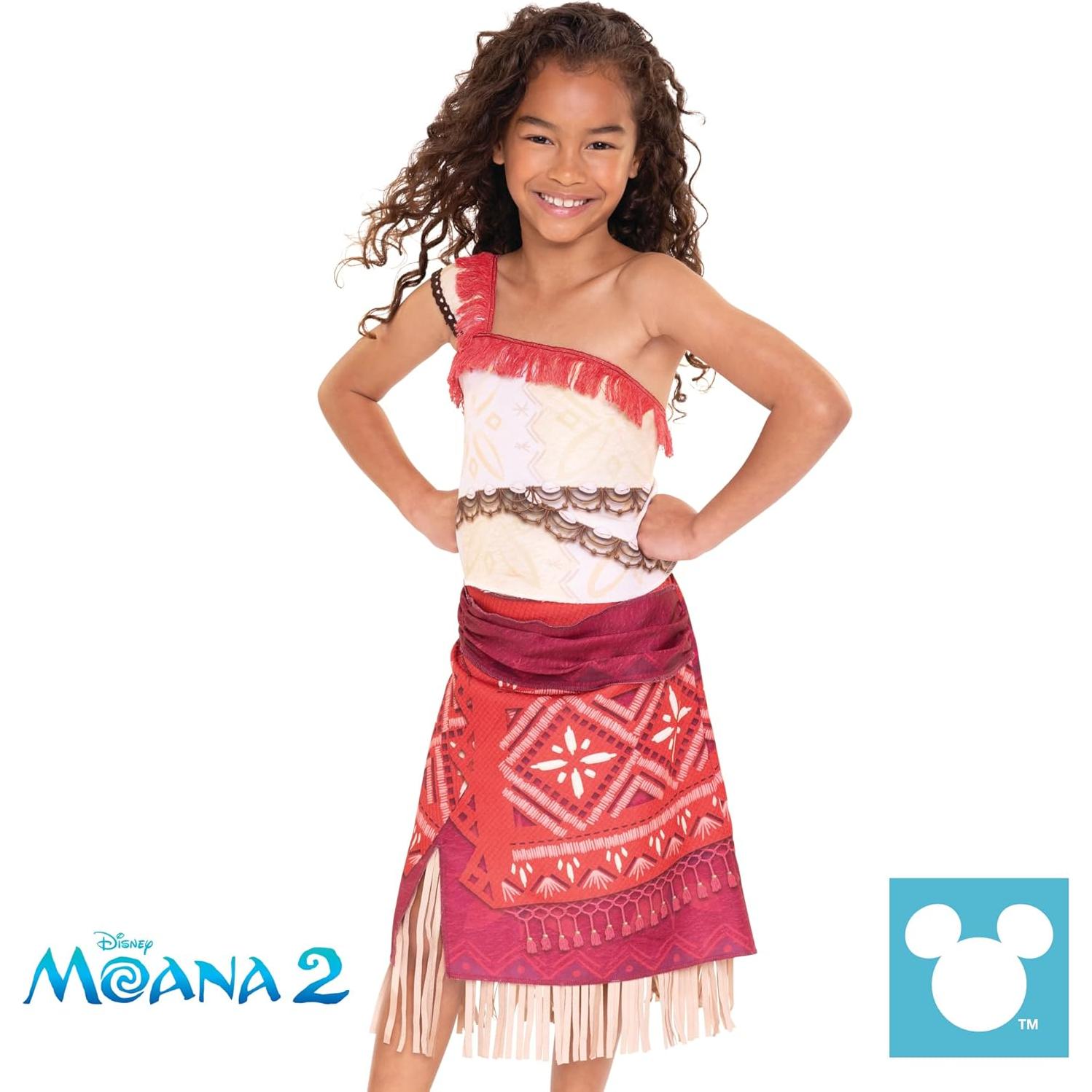 Disfraz de Moana 2 para Niñas - Atuendo Aventura Licencia