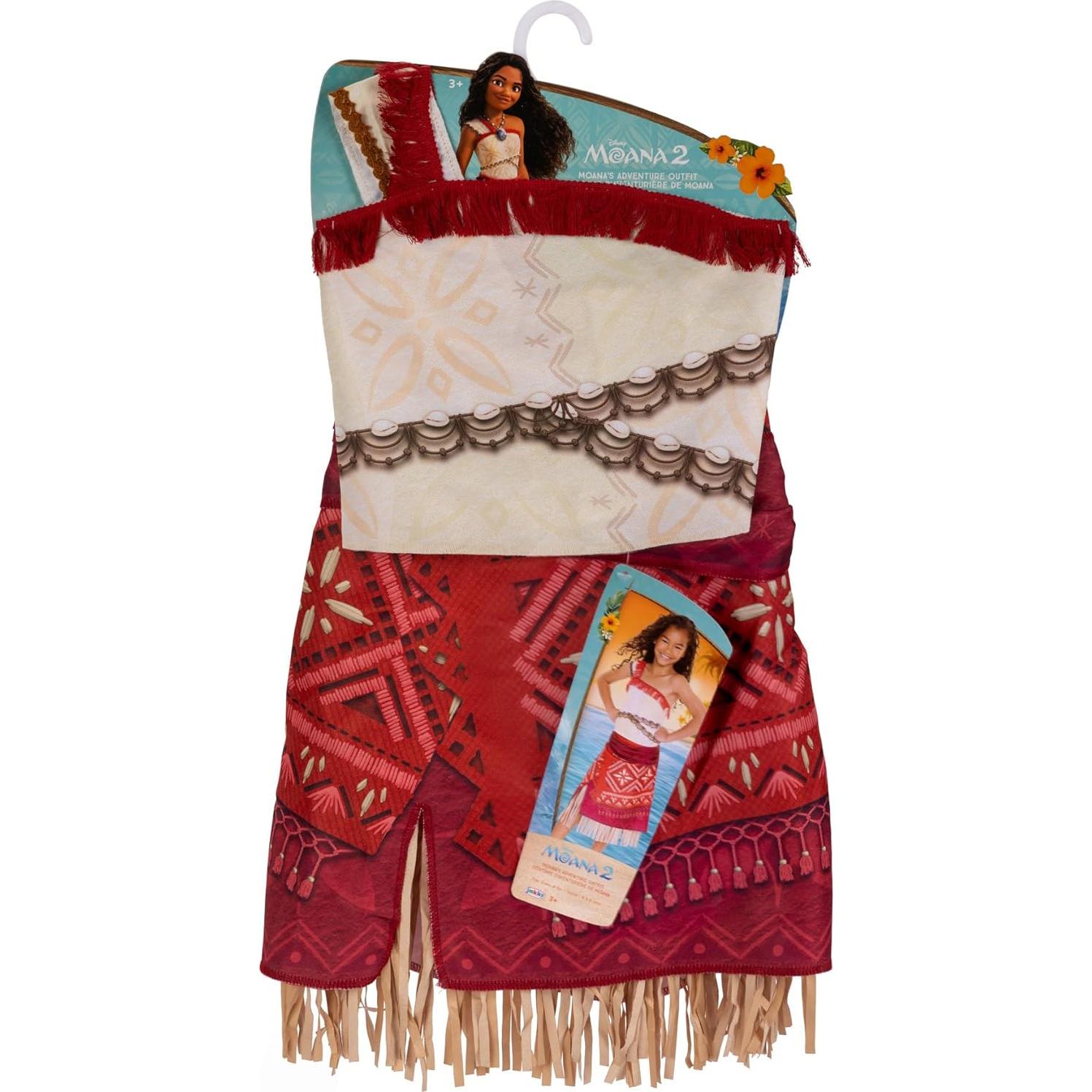 Disfraz de Moana 2 para Niñas - Atuendo Aventura Licencia