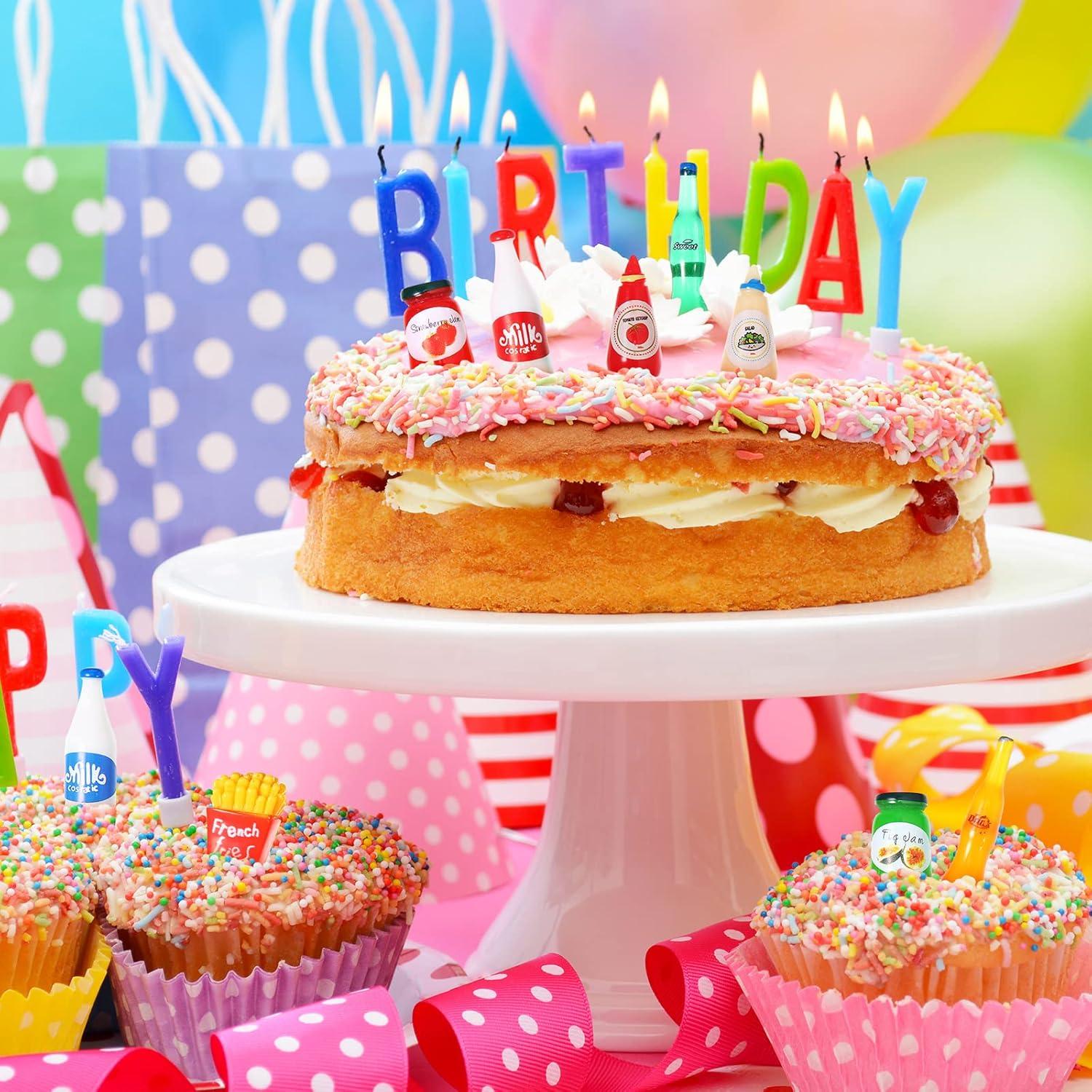 Juego de 50 Accesorios de Comida Miniatura Civaner 1:12