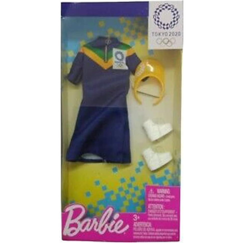 Conjunto Barbie Juegos Olímpicos Tokio 2020 - Ropa y Accesorios