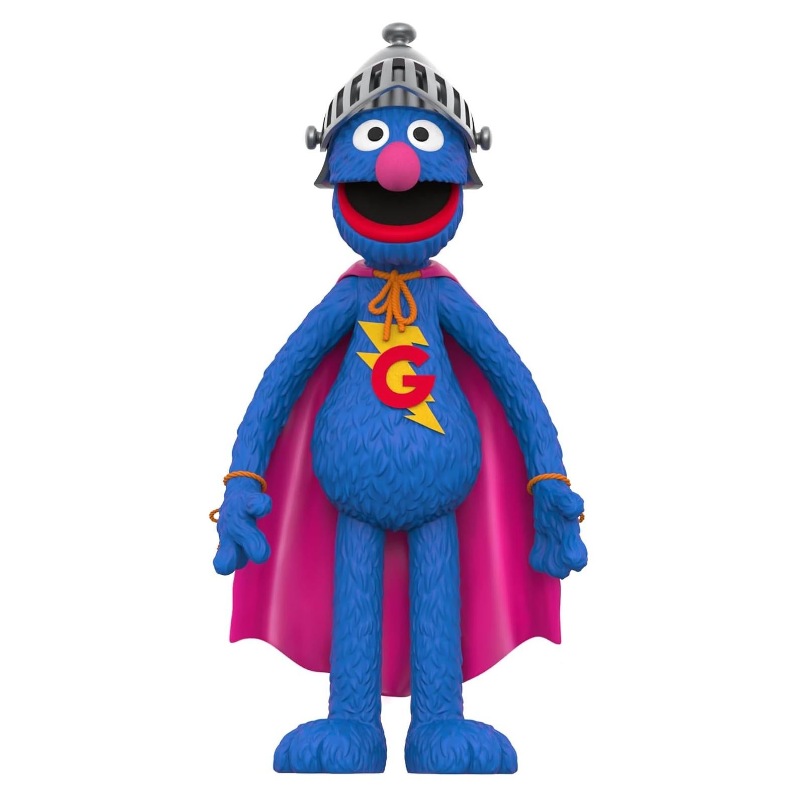 Figura de Acción Super7 Super Grover 40 cm con Accesorios