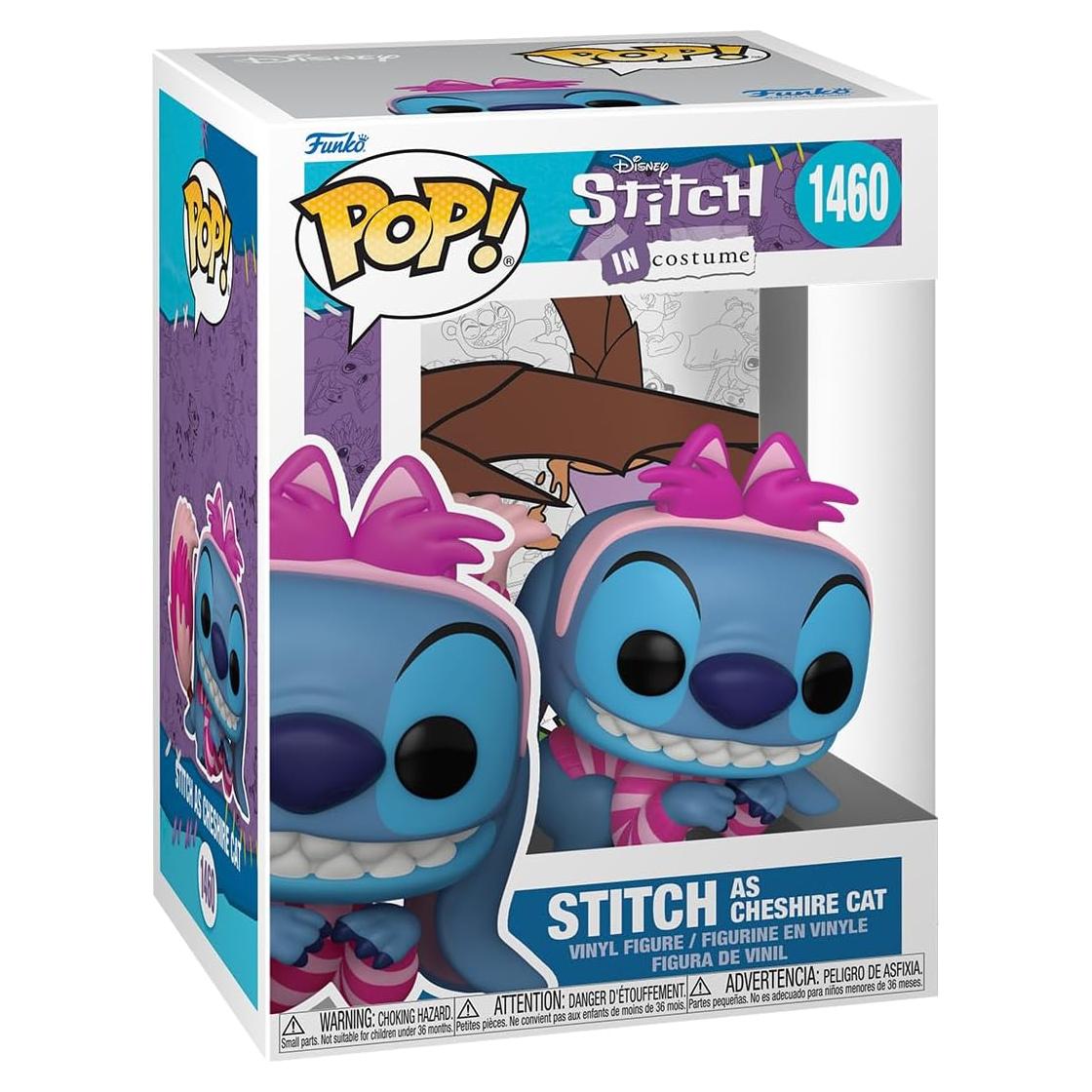 Funko Pop! Disney Stitch Gato de Cheshire 10 cm