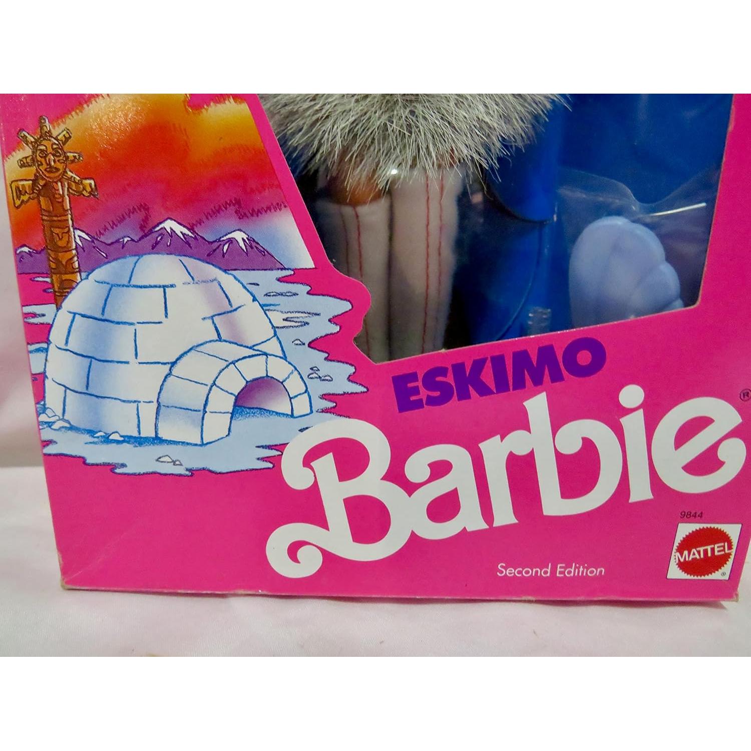 Muñeca del Mundo Barbie Esquimal Mattel Edición Especial 1990