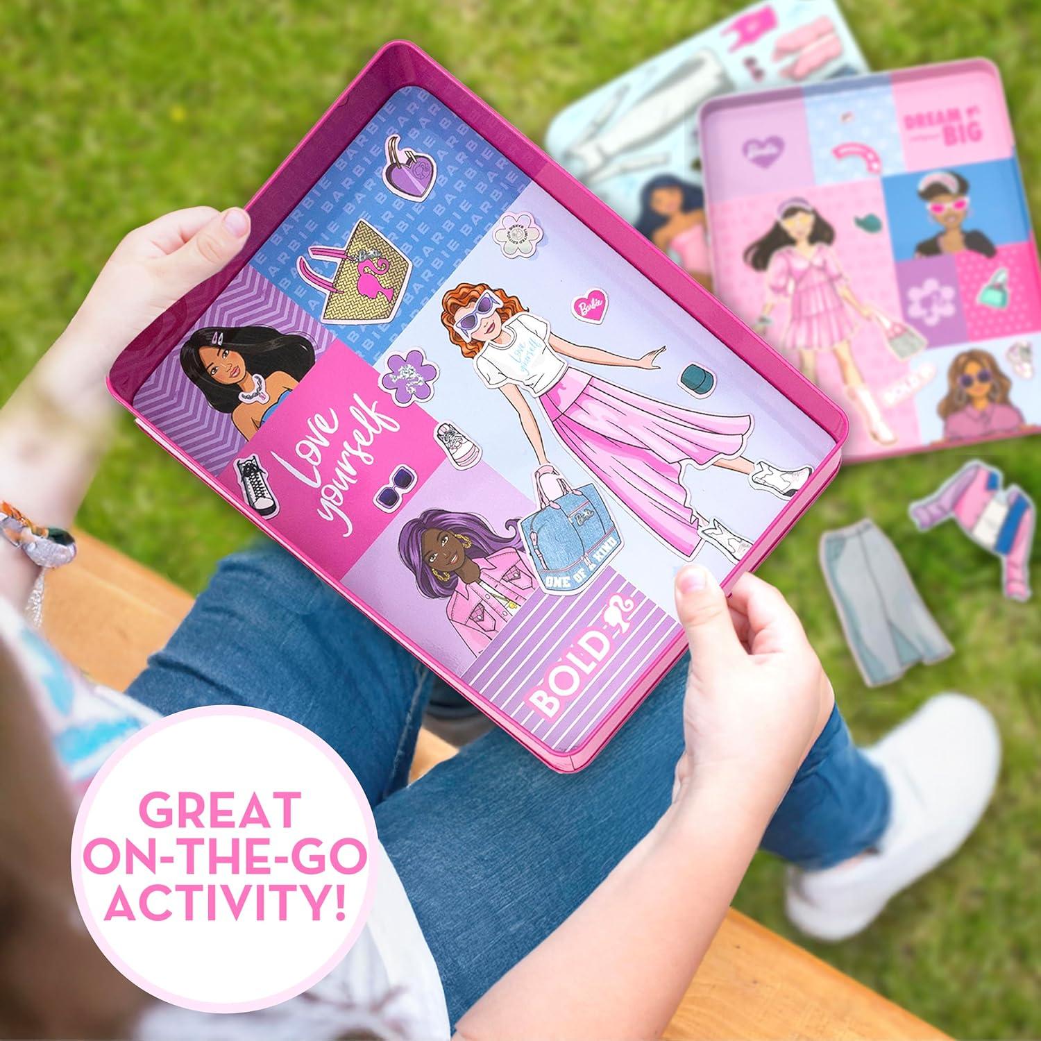 Juego Magnético Barbie D.I.Y. 75 Piezas para Niñas 4+