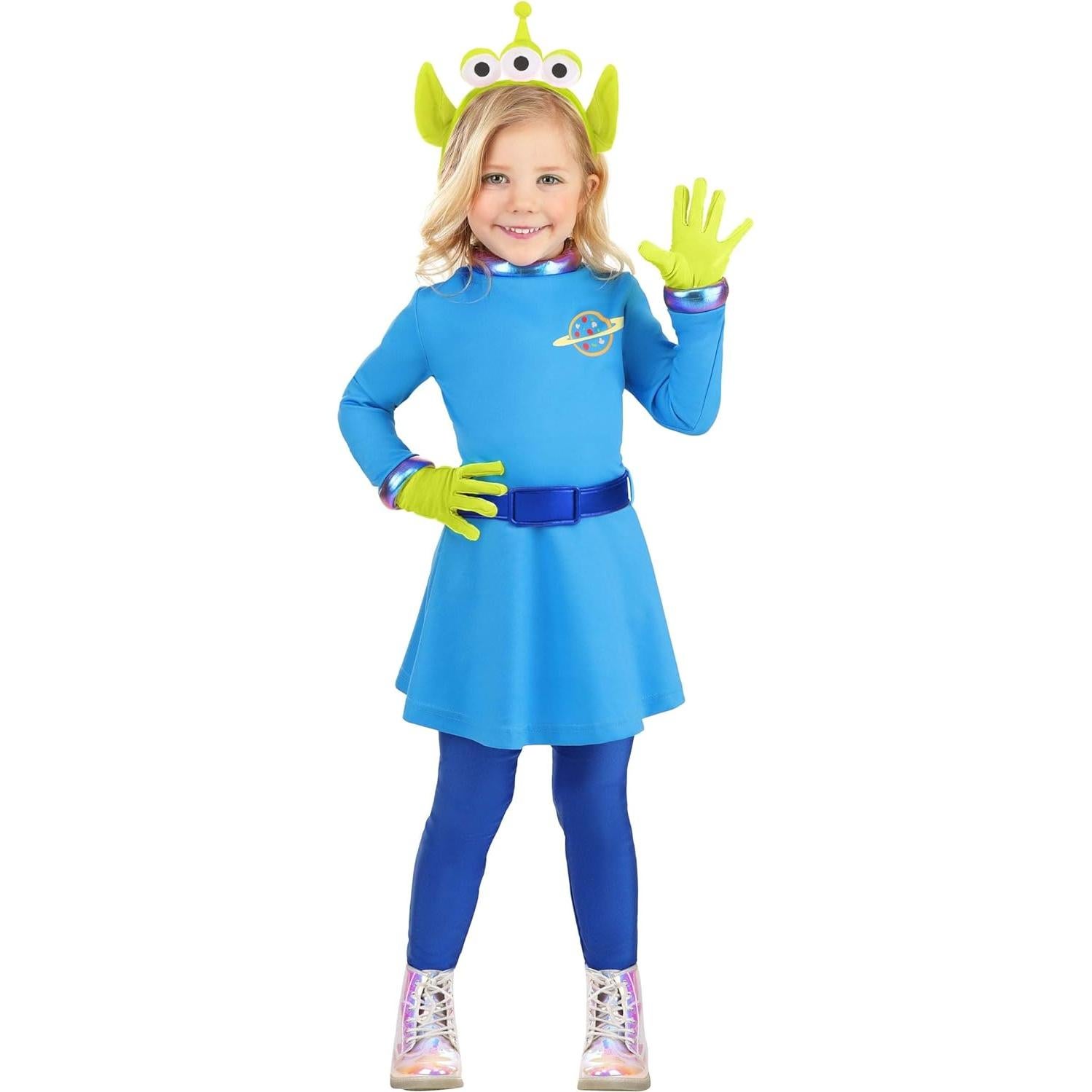 Toddler Disney and Pixar Toy Story Alien Costume for Girls