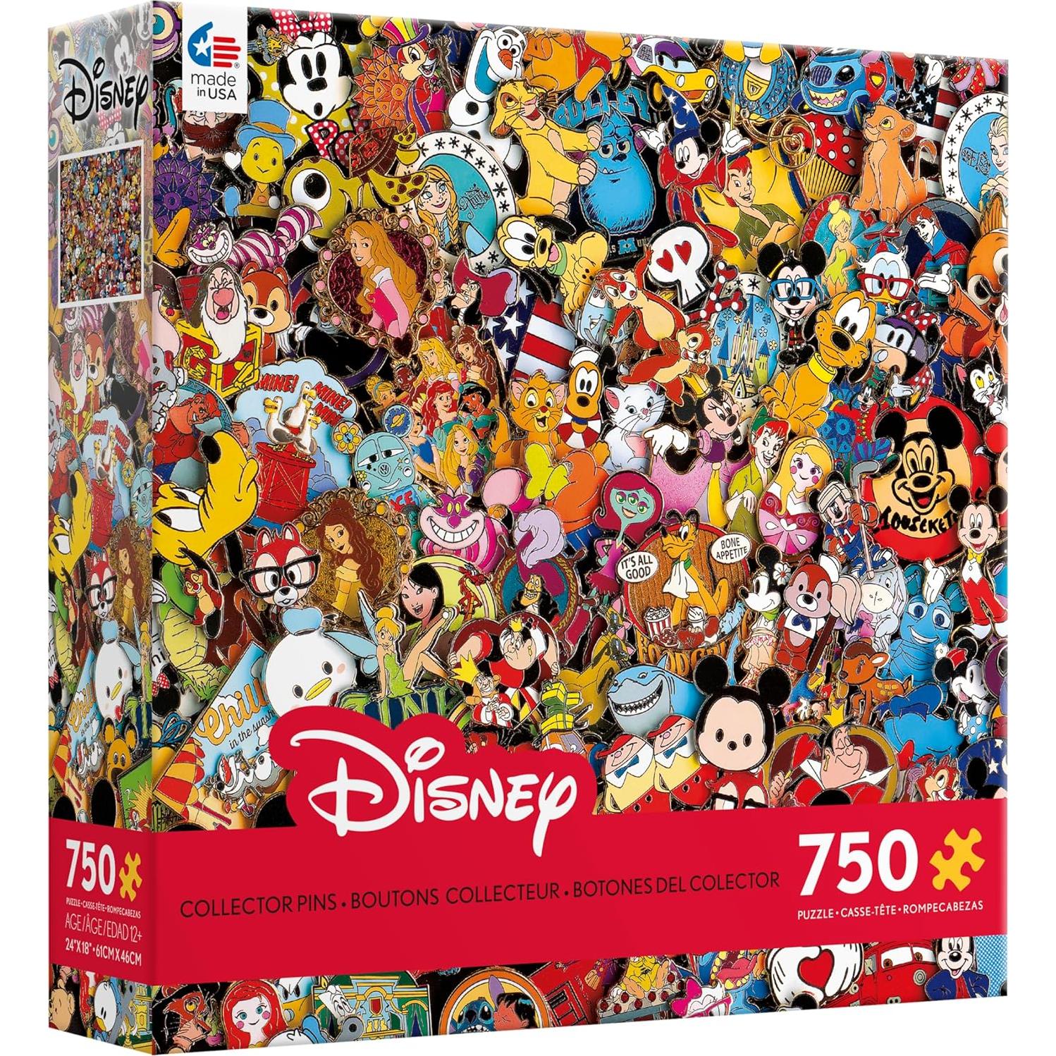 Rompecabezas Ceaco Disney 750 Piezas Photo Magic Pins