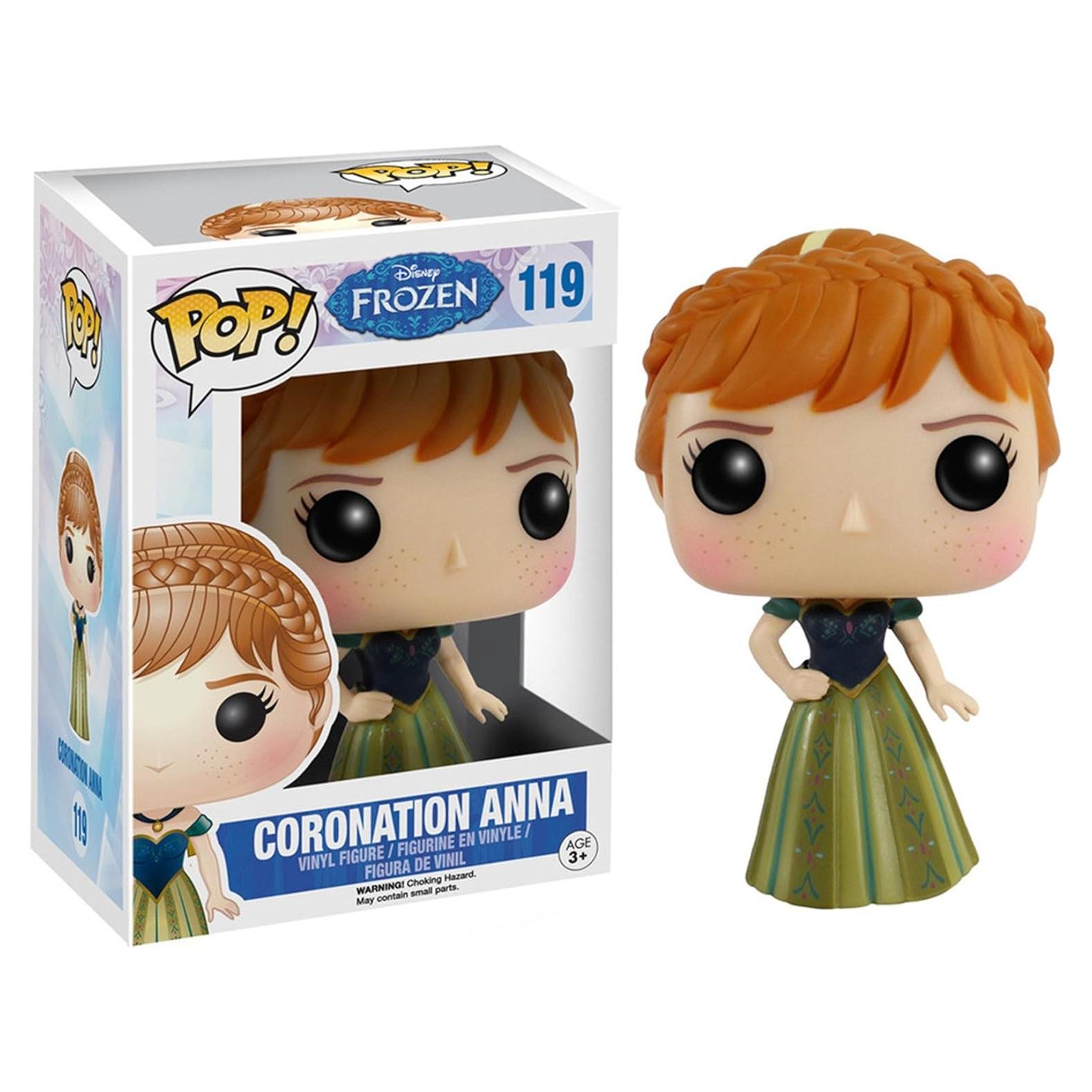Figura Funko POP Coronación Anna Disney Frozen 9,5 cm