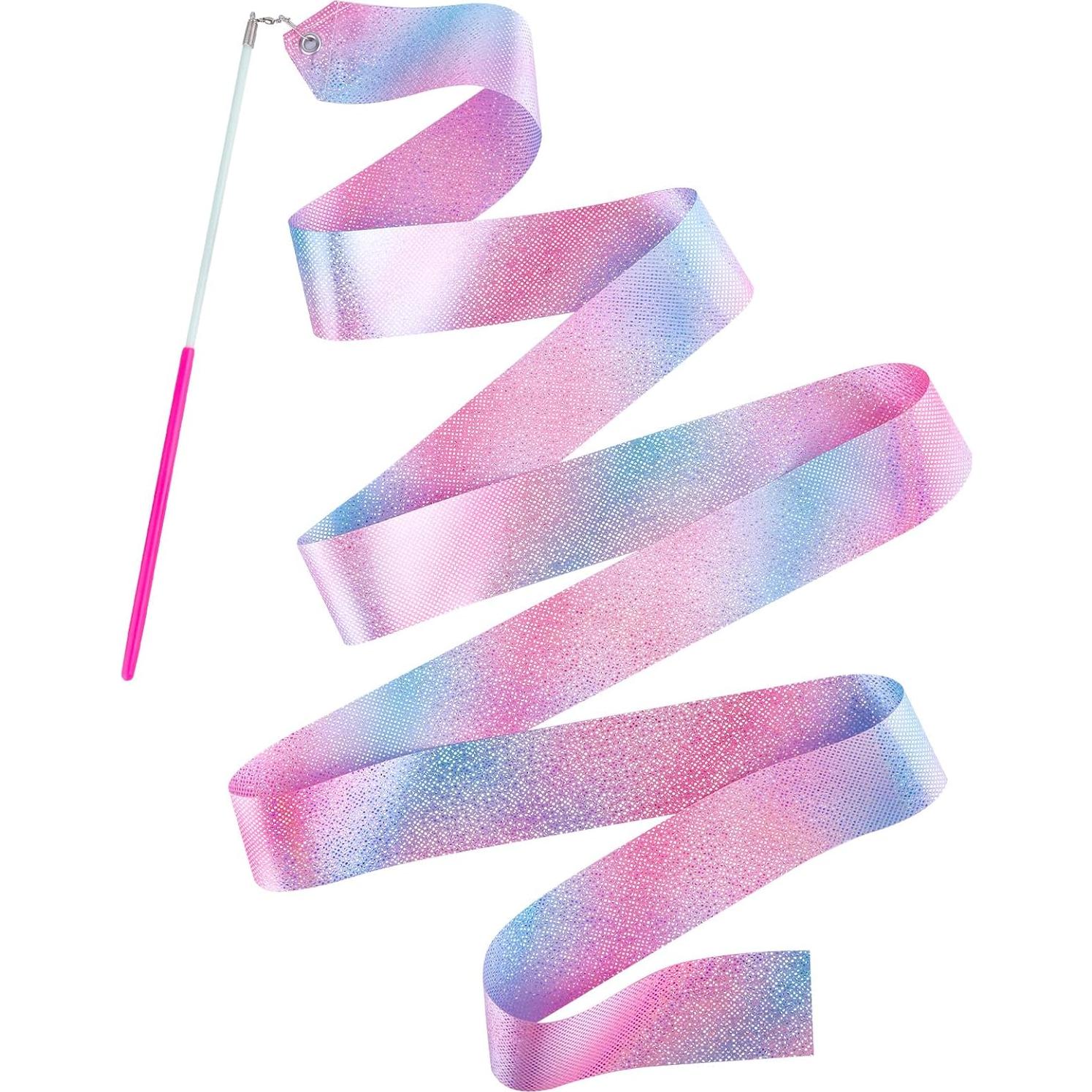 14 Varitas de Cinta de Danza Brillante HiUnicorn 1.98m