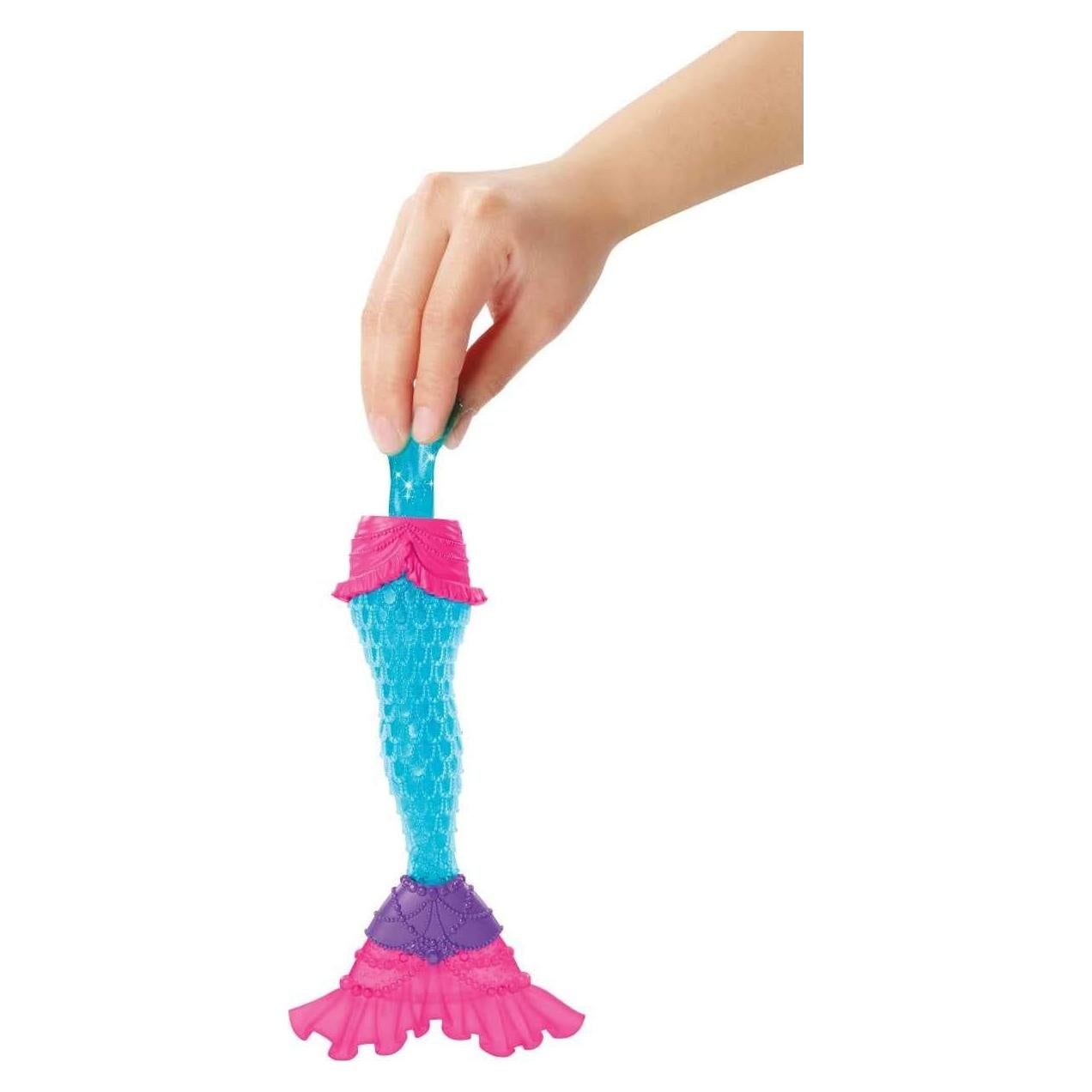 Muñeca Sirena Slime Barbie Dreamtopia con 2 Slimes y Tiara