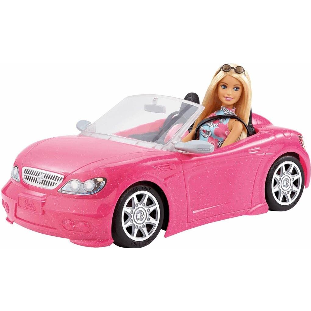 Muñeca Barbie con Convertible Rosa Mattel FPR57 0.84kg