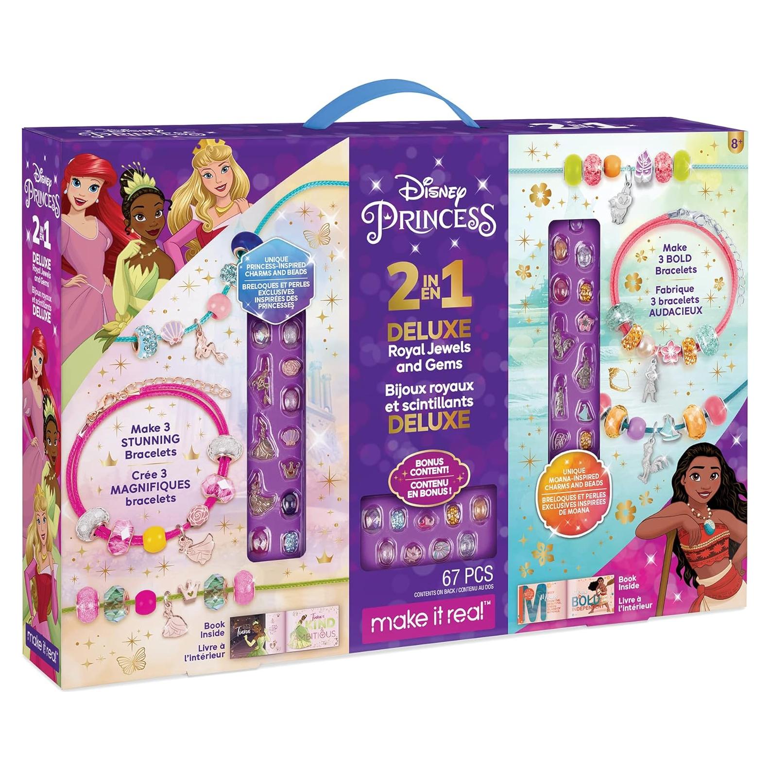 Set de Pulseras Princesas Disney Hazlo Real 67 Piezas