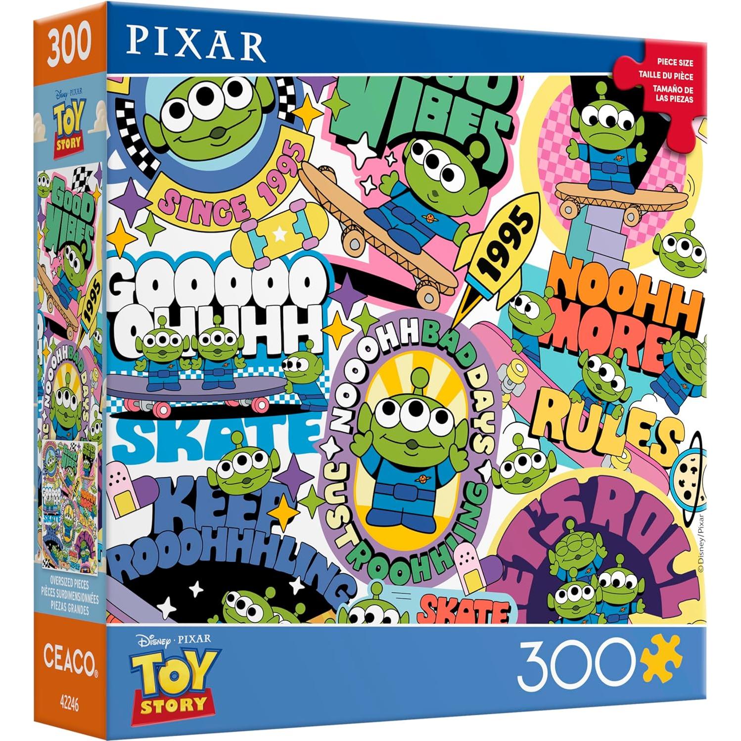 Rompecabezas Ceaco Disney Pixar Alien 300 piezas 48x48 cm