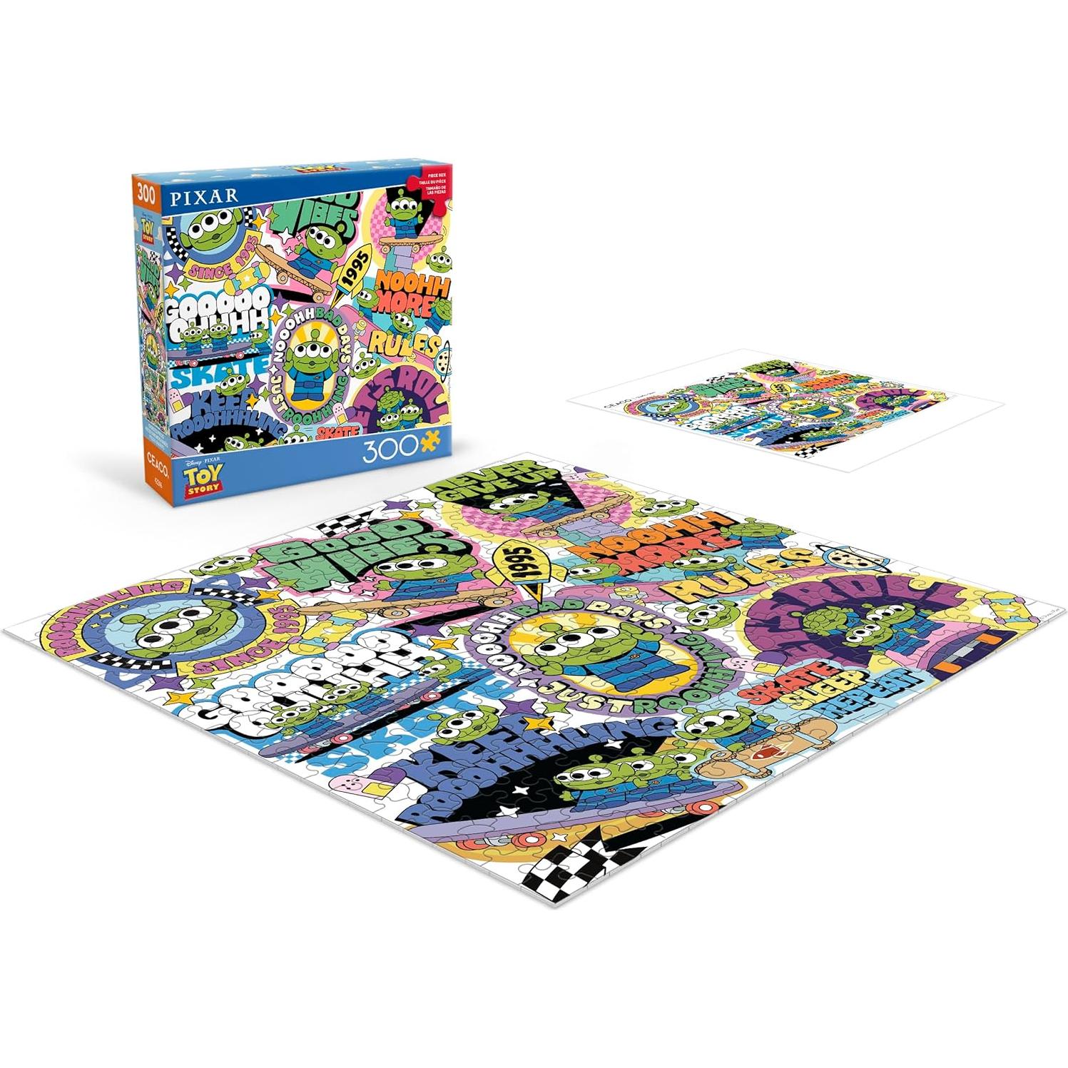 Rompecabezas Ceaco Disney Pixar Alien 300 piezas 48x48 cm