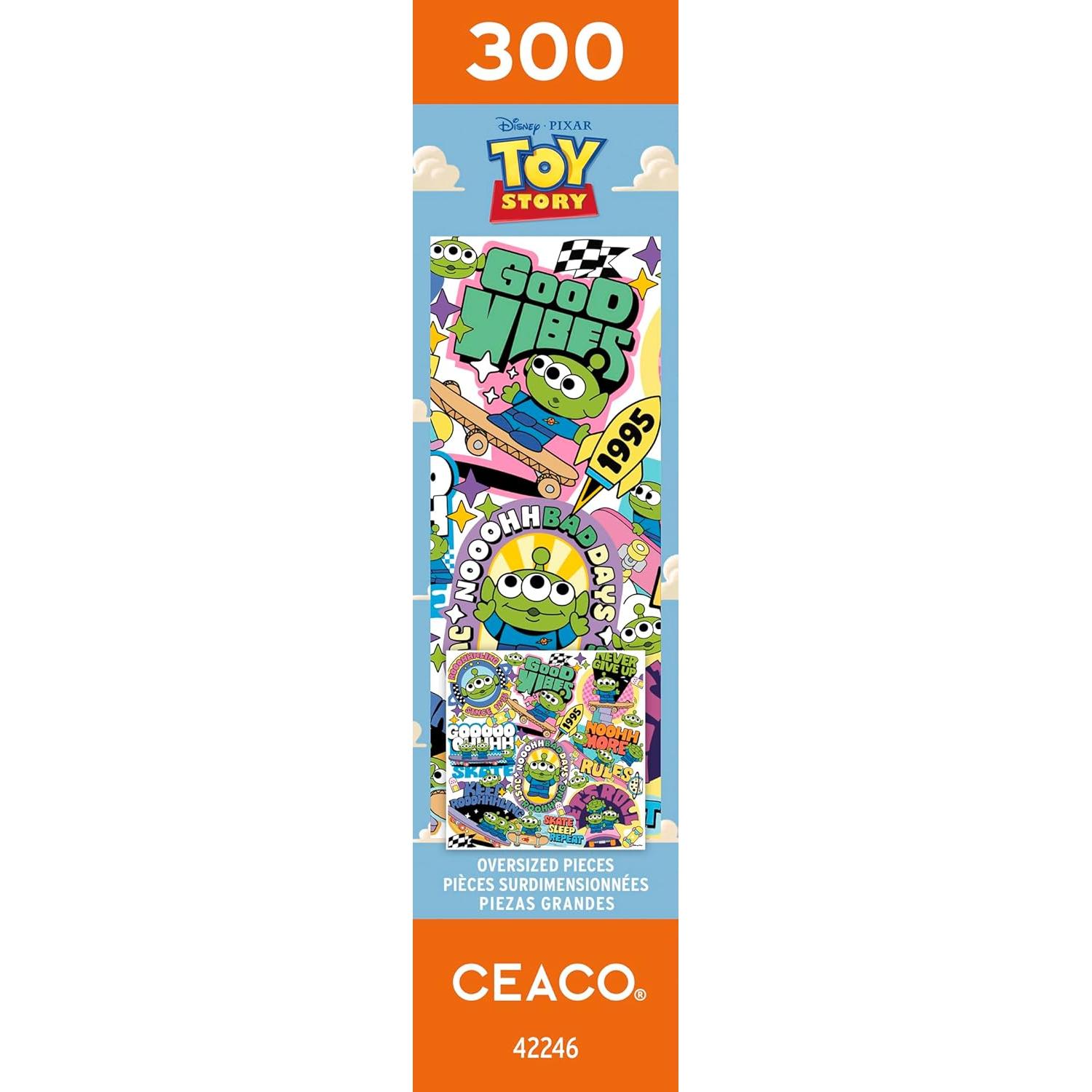 Rompecabezas Ceaco Disney Pixar Alien 300 piezas 48x48 cm