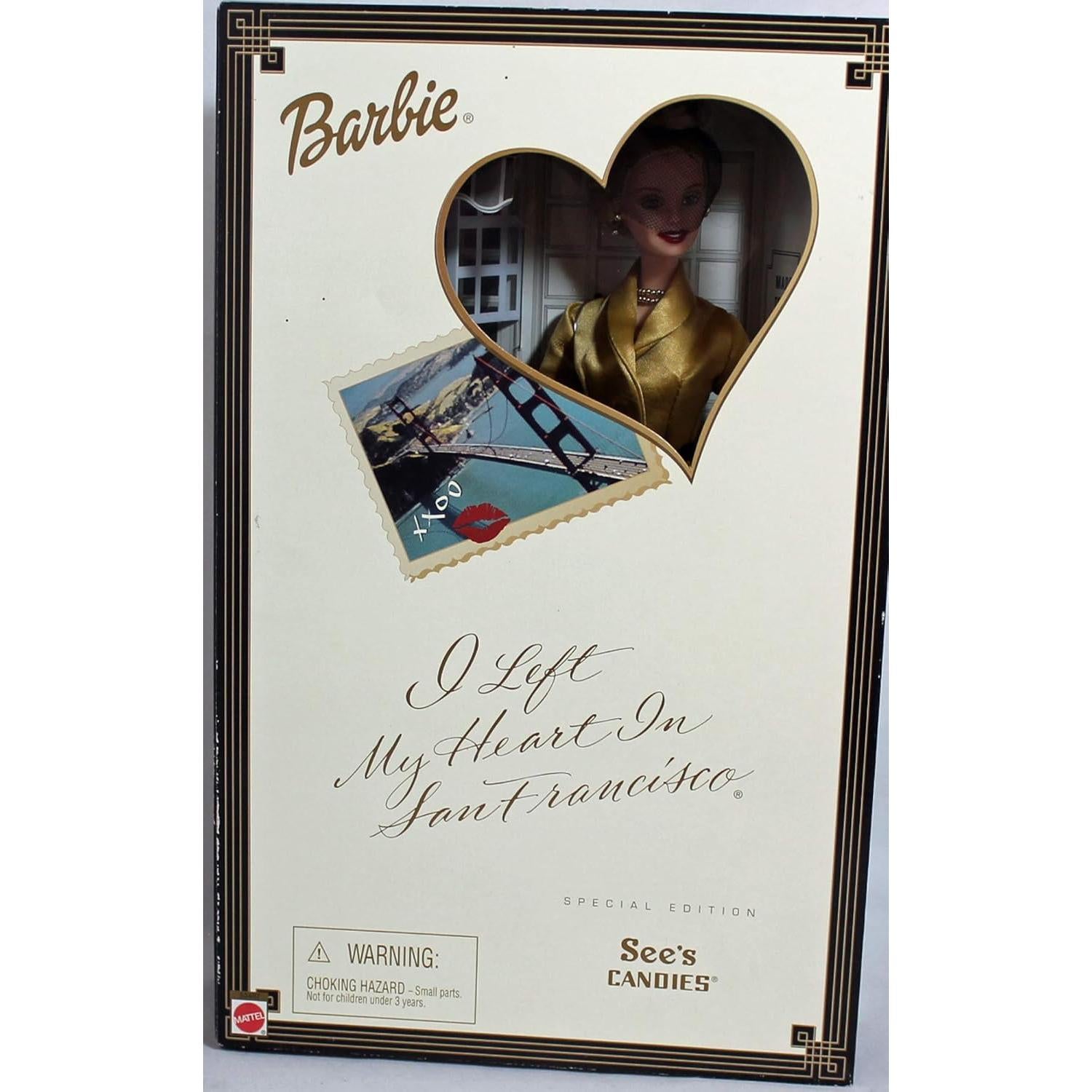 Muñeca Barbie Mattel Edición Especial See's Candies 2001
